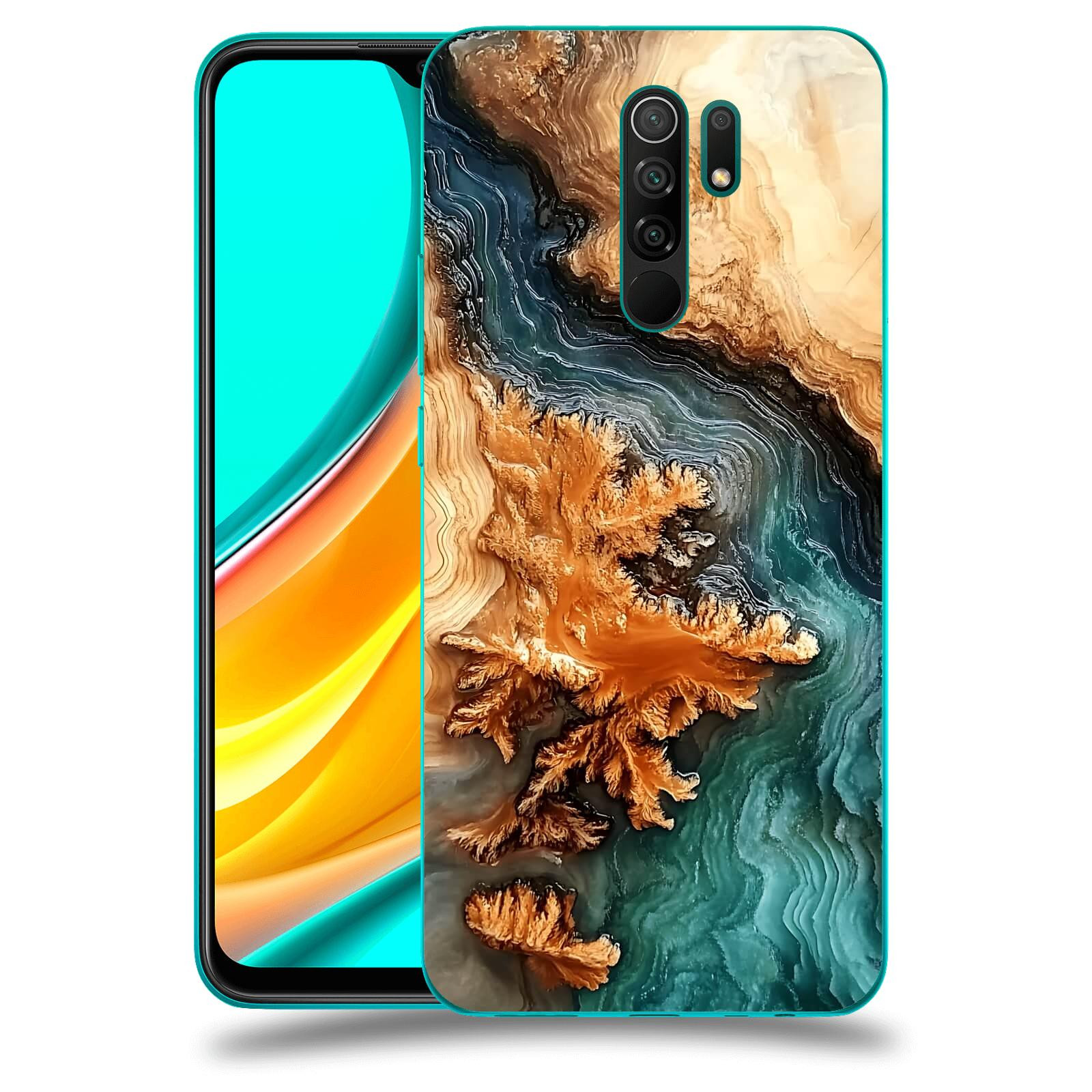 ACOVER Kryt na mobil Xiaomi Mi 9 - Minerální tok