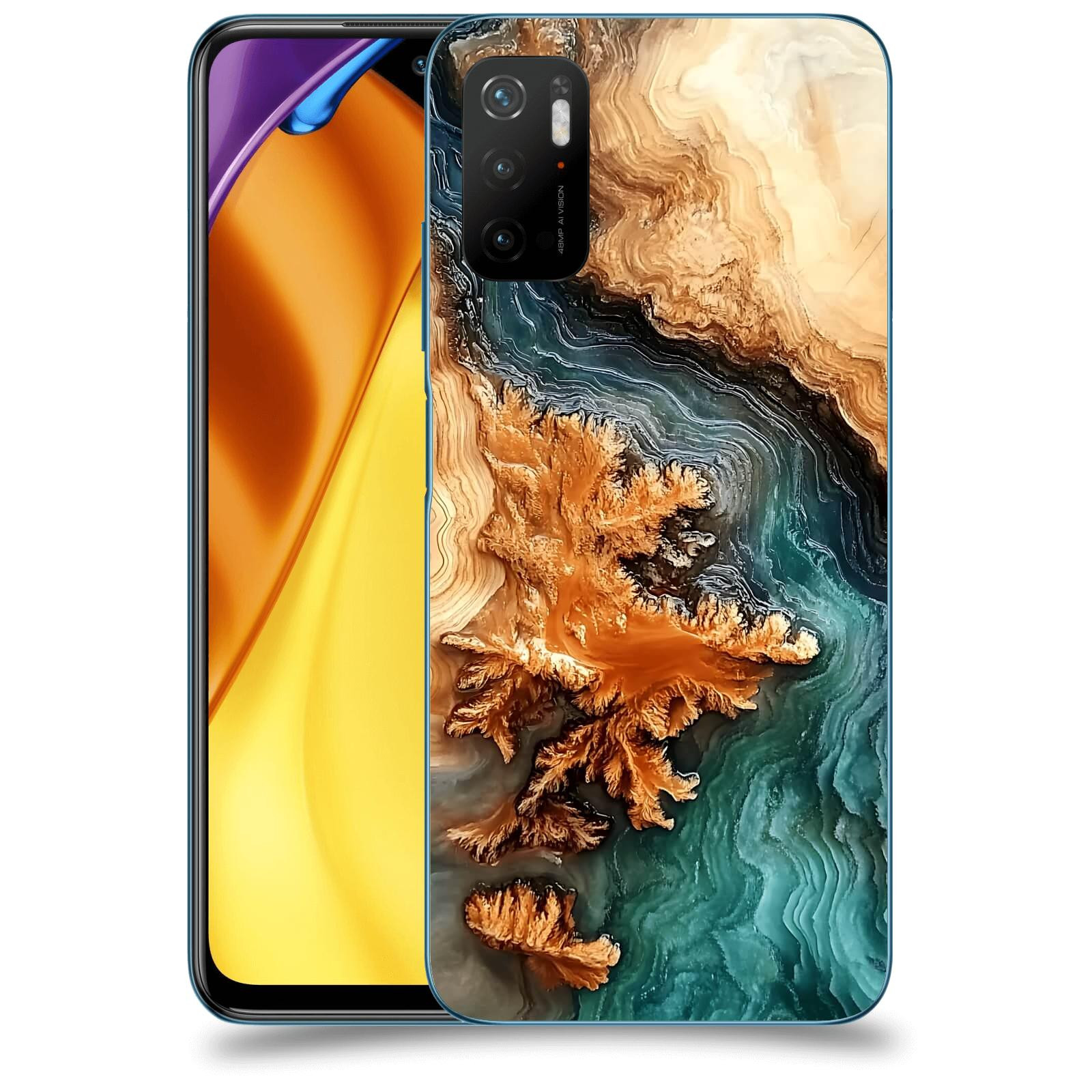 ACOVER Kryt na mobil Xiaomi Poco M3 Pro 5G - Minerální tok