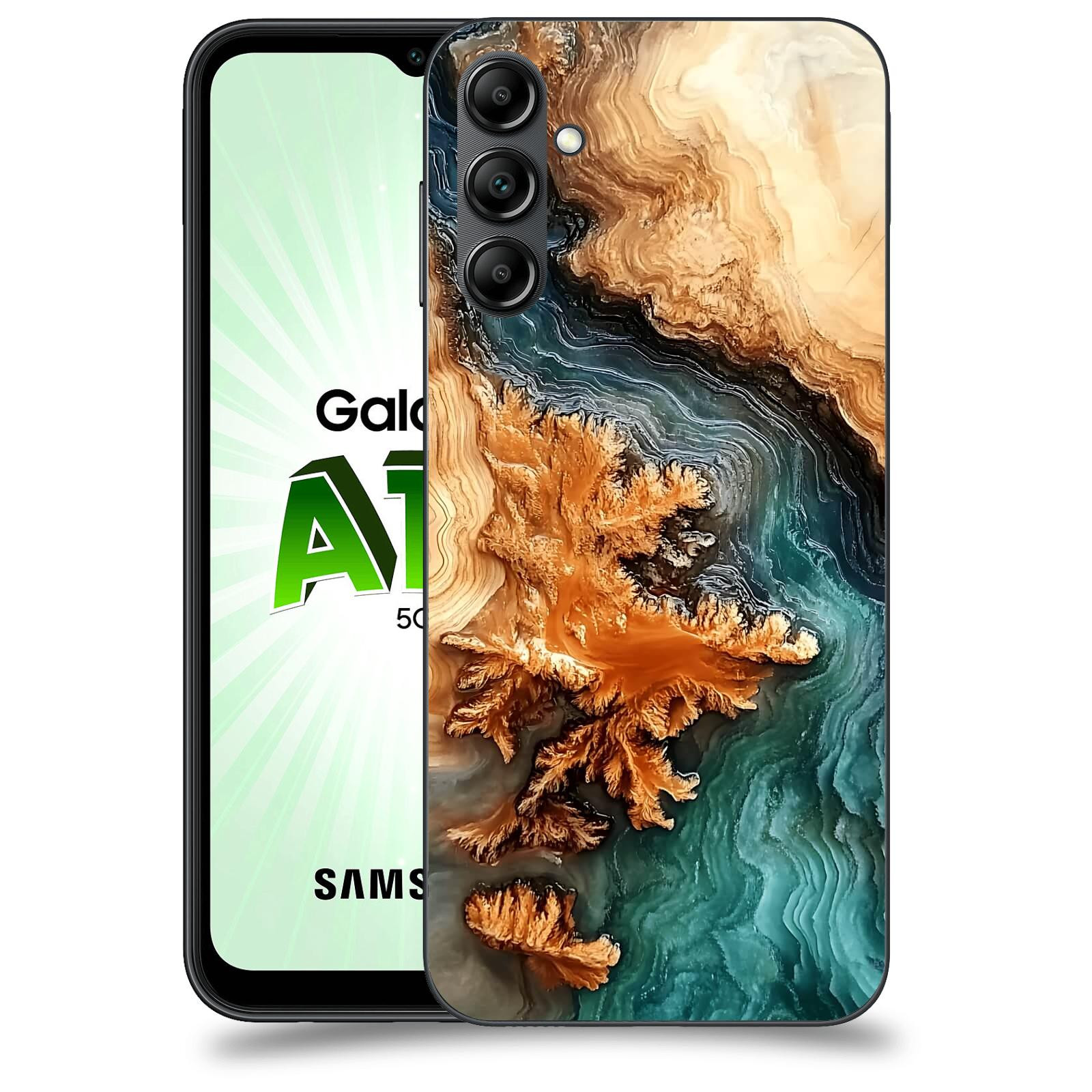 ACOVER Kryt na mobil Samsung Galaxy A14 5G - Minerální tok