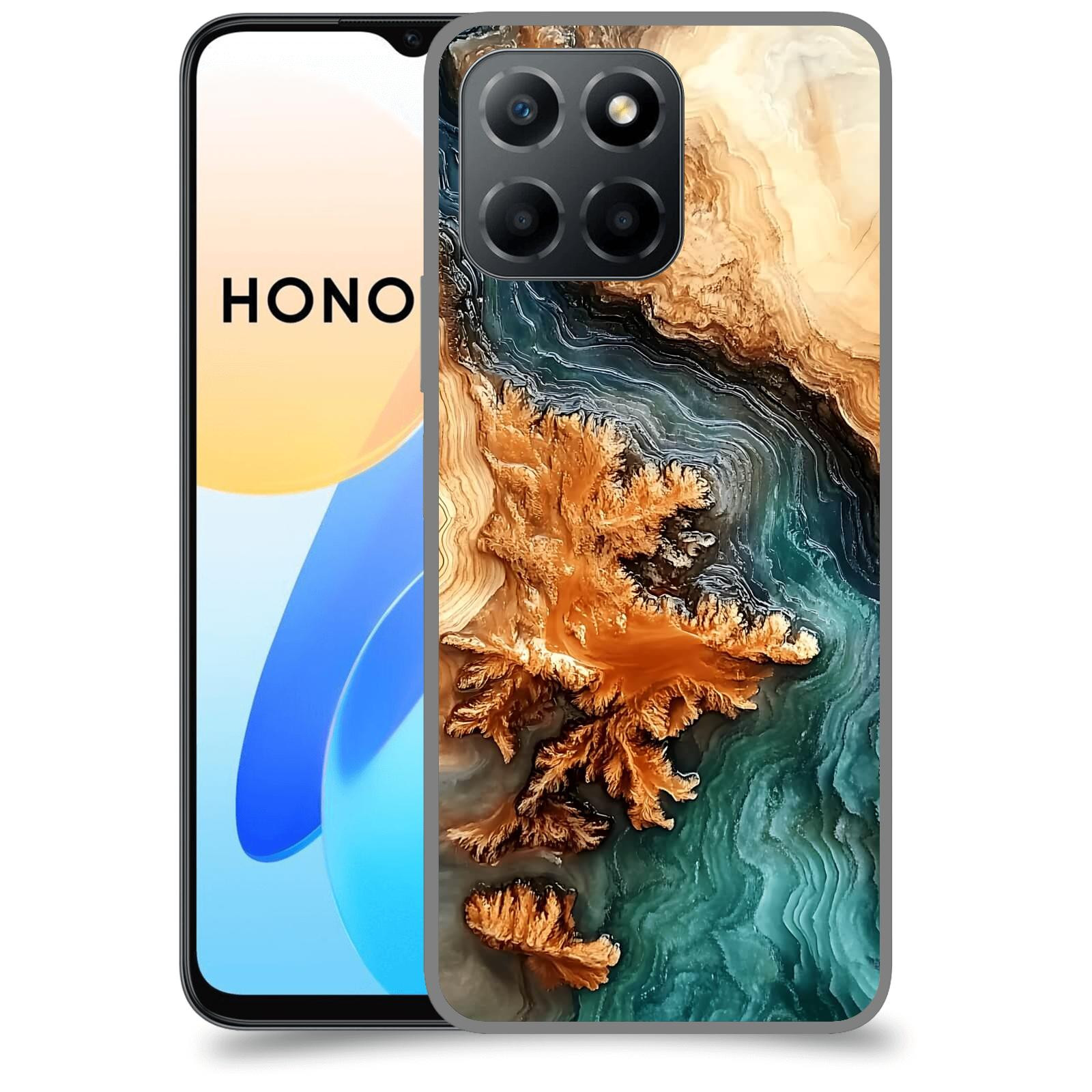 ACOVER Kryt na mobil Honor X8 4G - Minerální tok