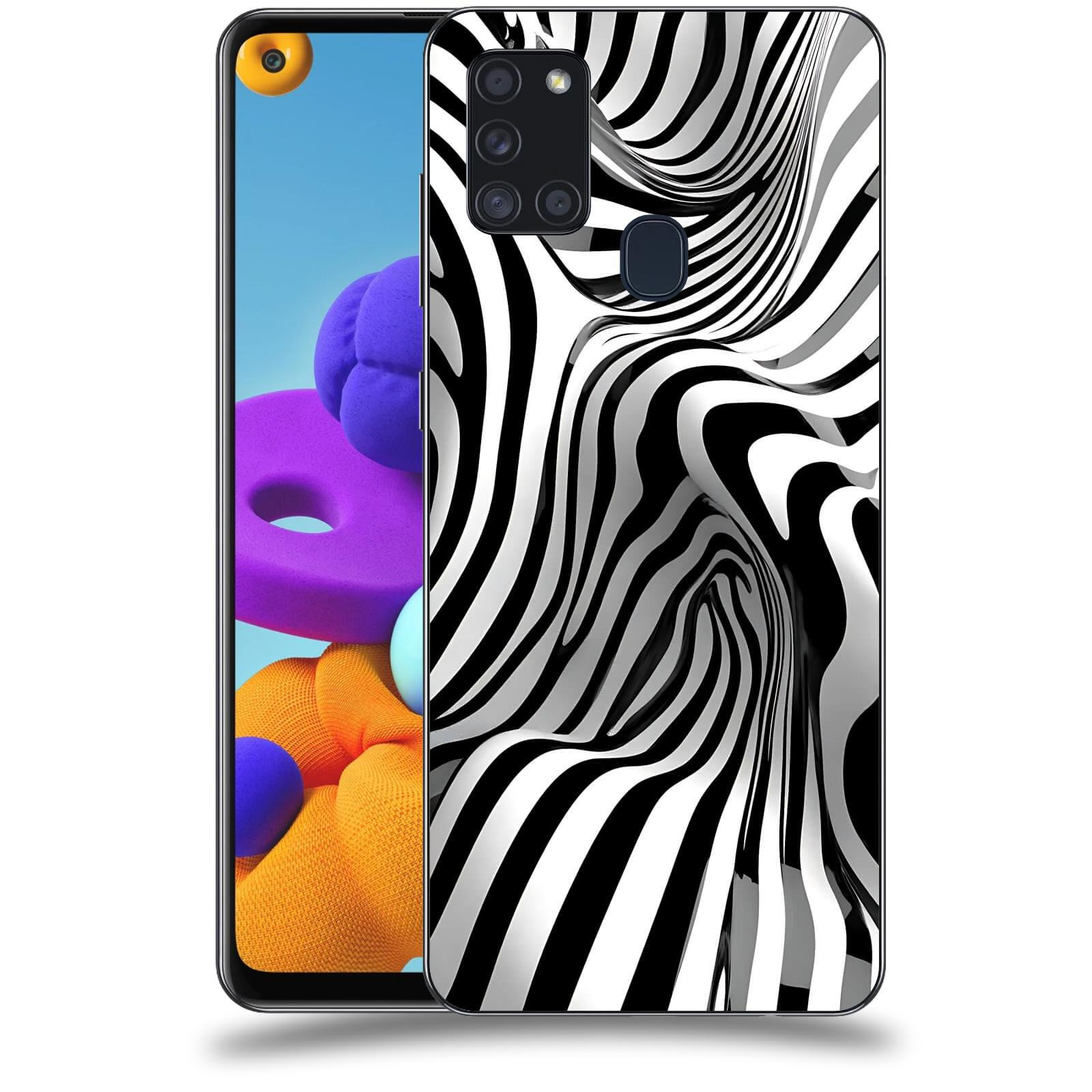 ACOVER Kryt na mobil Samsung Galaxy A21s - Deformace a Iluze