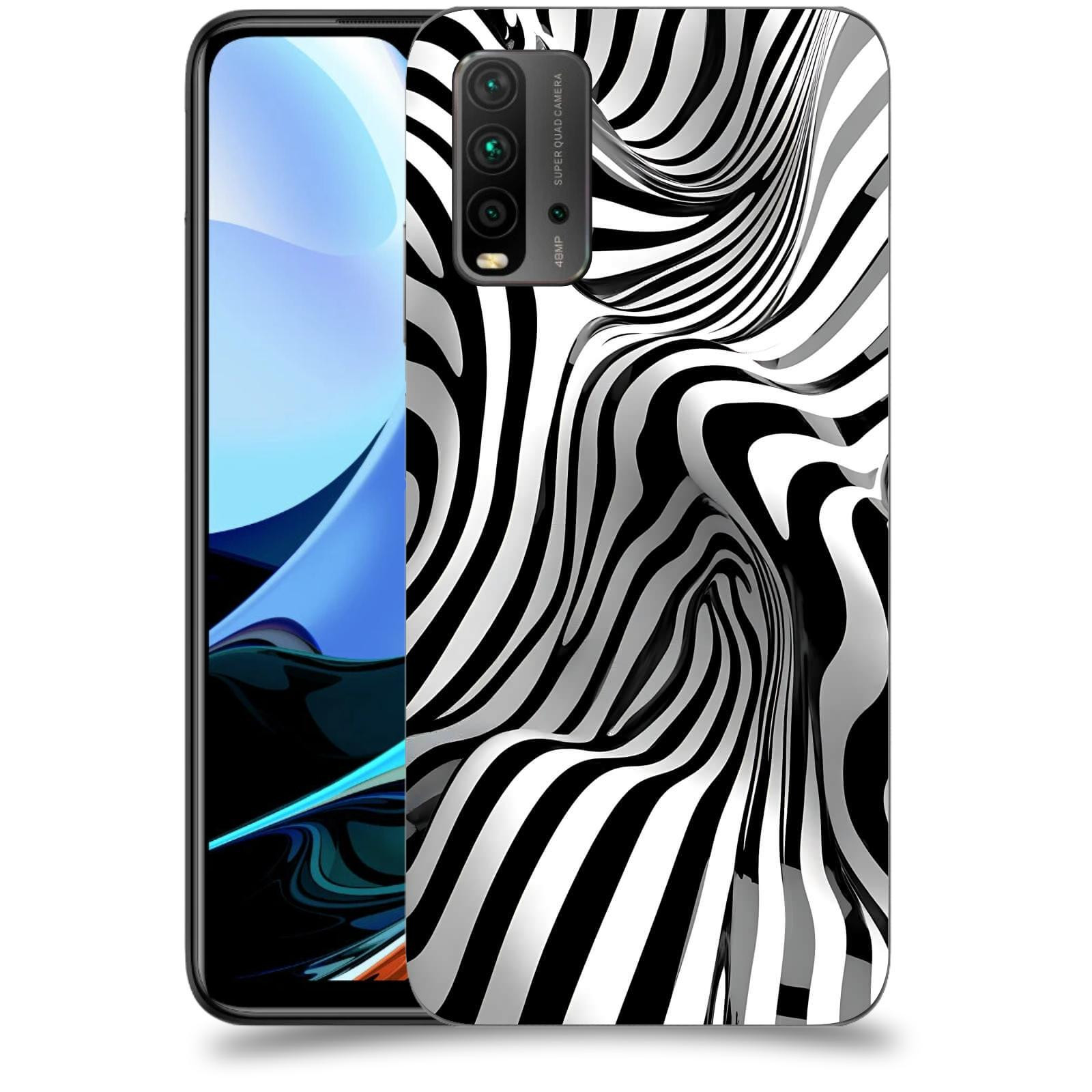 ACOVER Kryt na mobil Xiaomi Redmi 9T - Deformace a Iluze