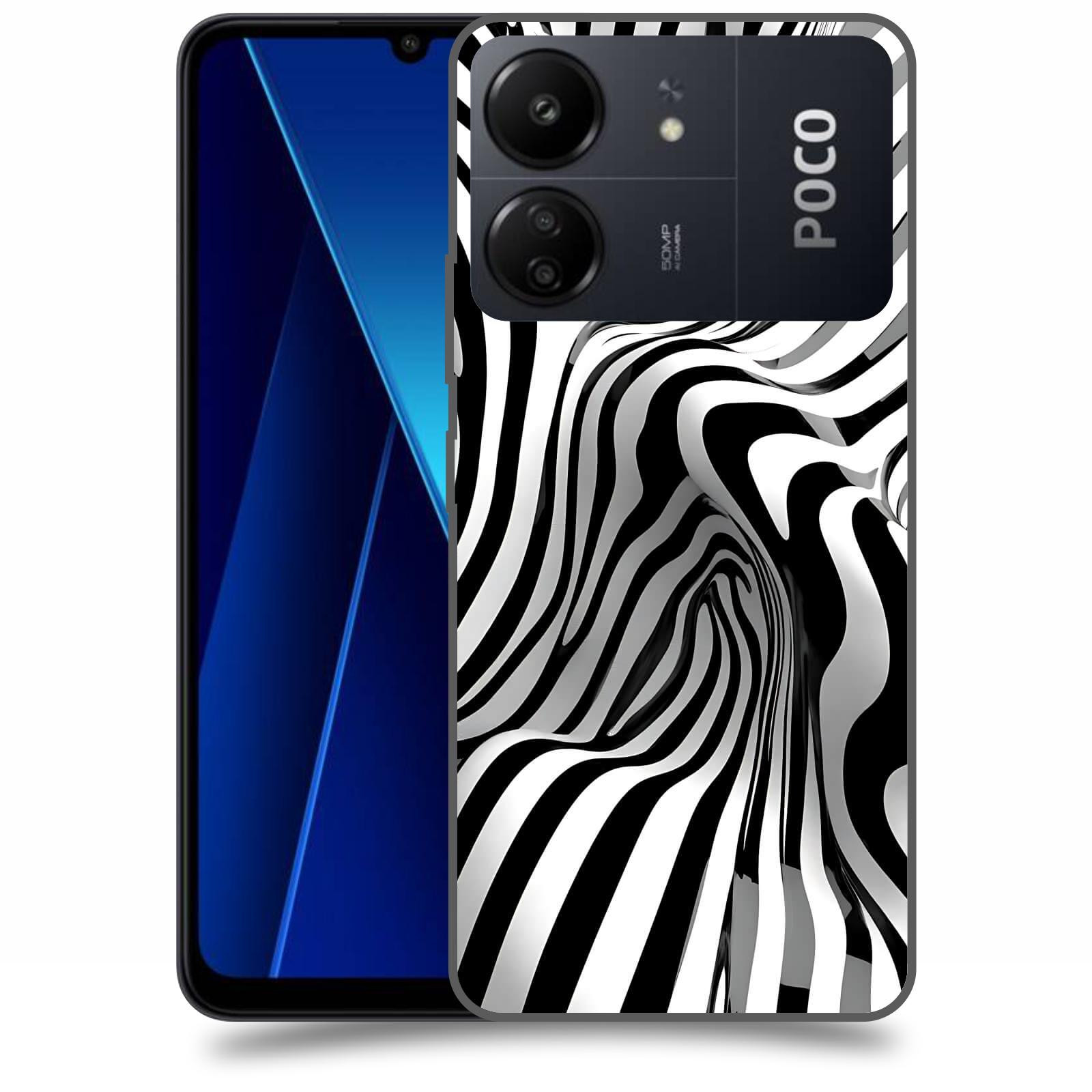 ACOVER Kryt na mobil Poco C65 - Deformace a Iluze