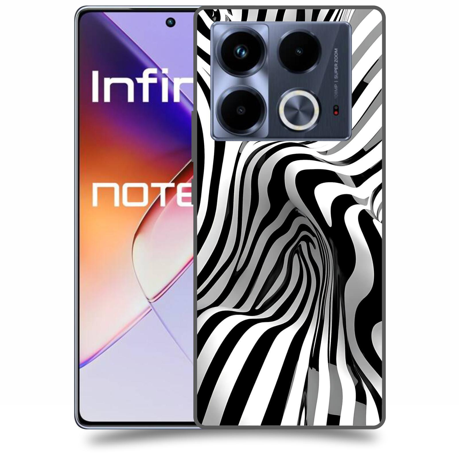 ACOVER Kryt na mobil Infinix Note 40 - Deformace a Iluze