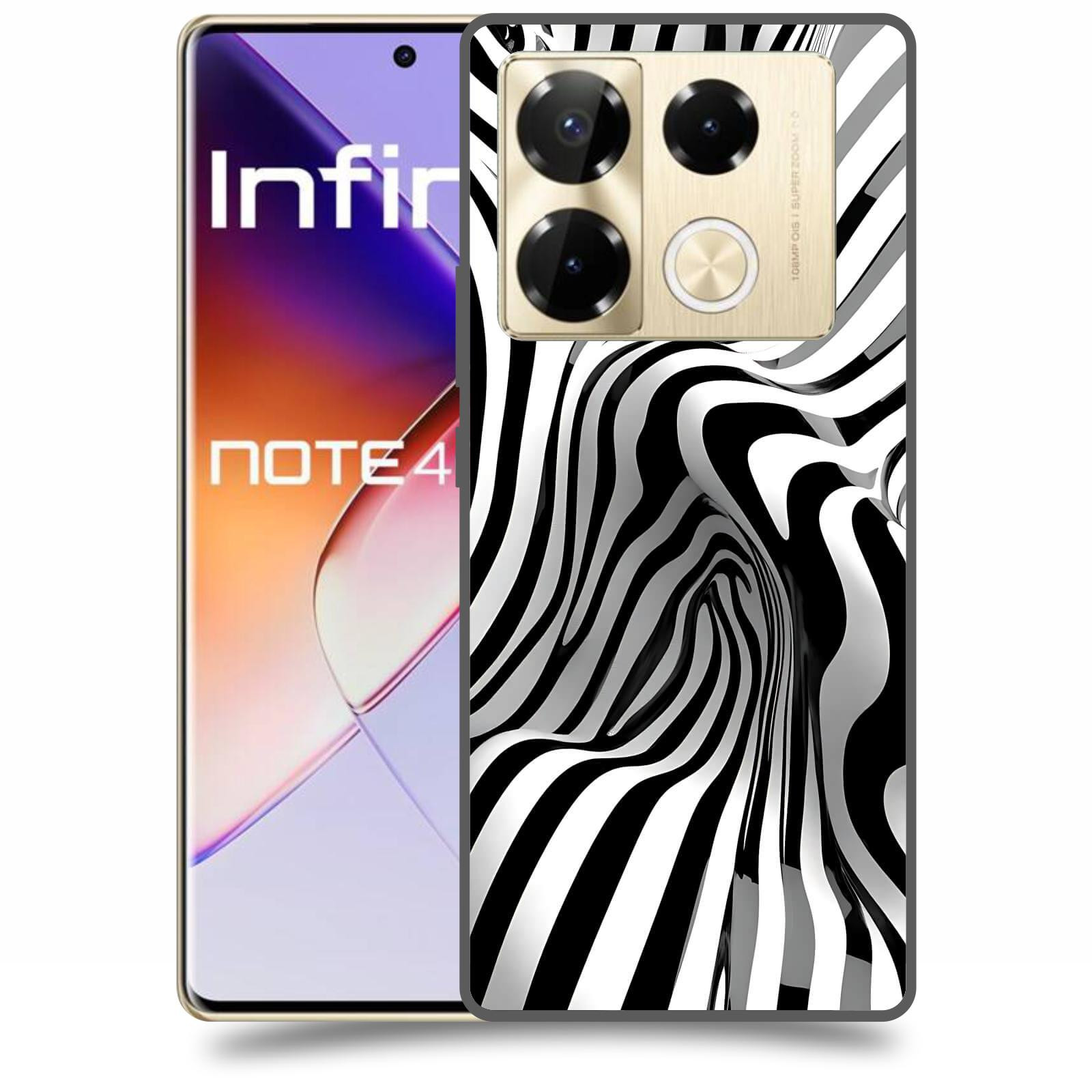 ACOVER Kryt na mobil Infinix Note 40 PRO - Deformace a Iluze