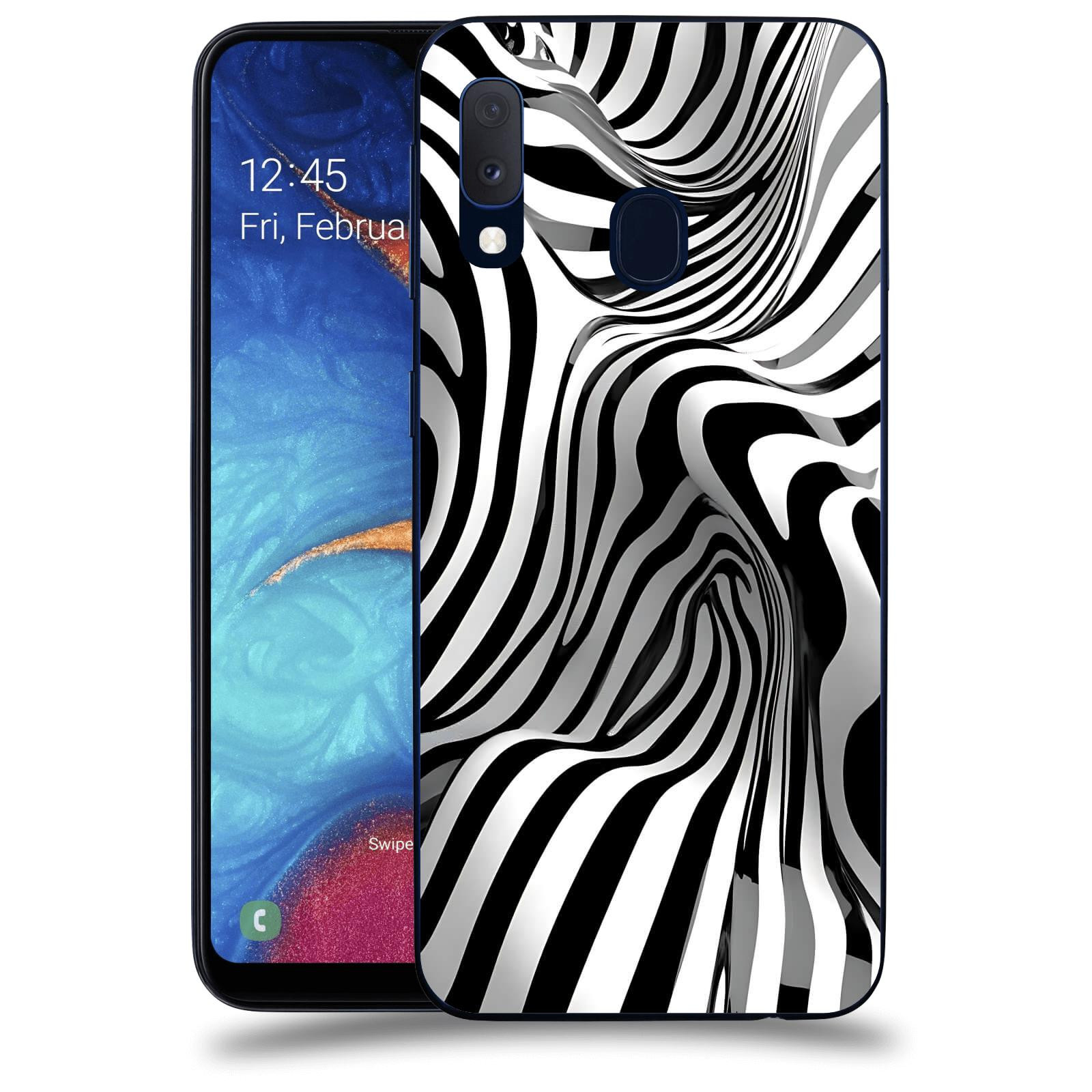 ACOVER Kryt na mobil Samsung Galaxy A20e A202F - Deformace a Iluze