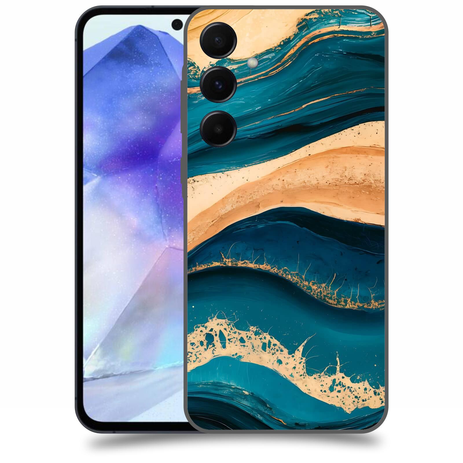 ACOVER Kryt na mobil Samsung Galaxy A55 5G - Energie a Plynutí