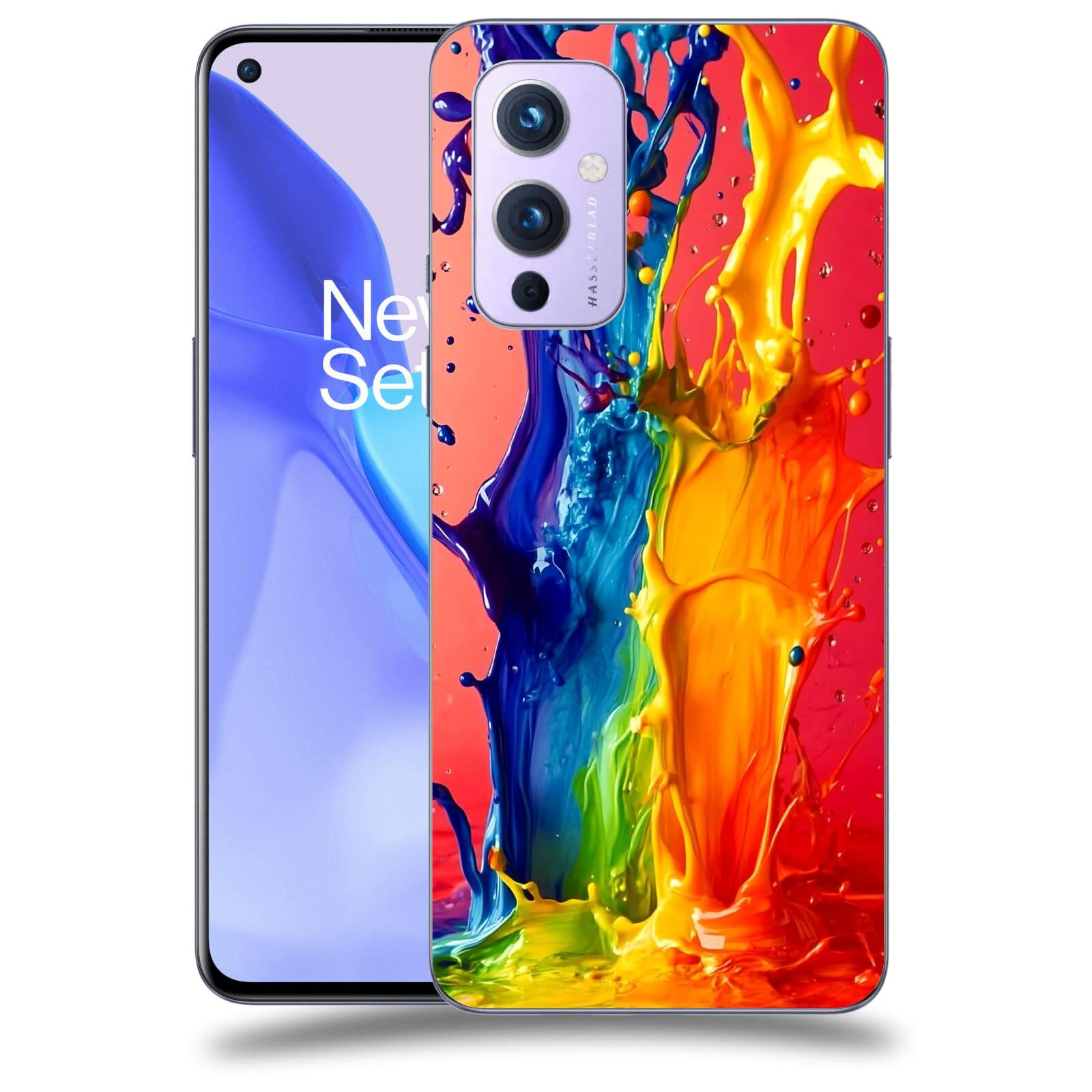 ACOVER Kryt na mobil OnePlus 9 - Energie a Srážka