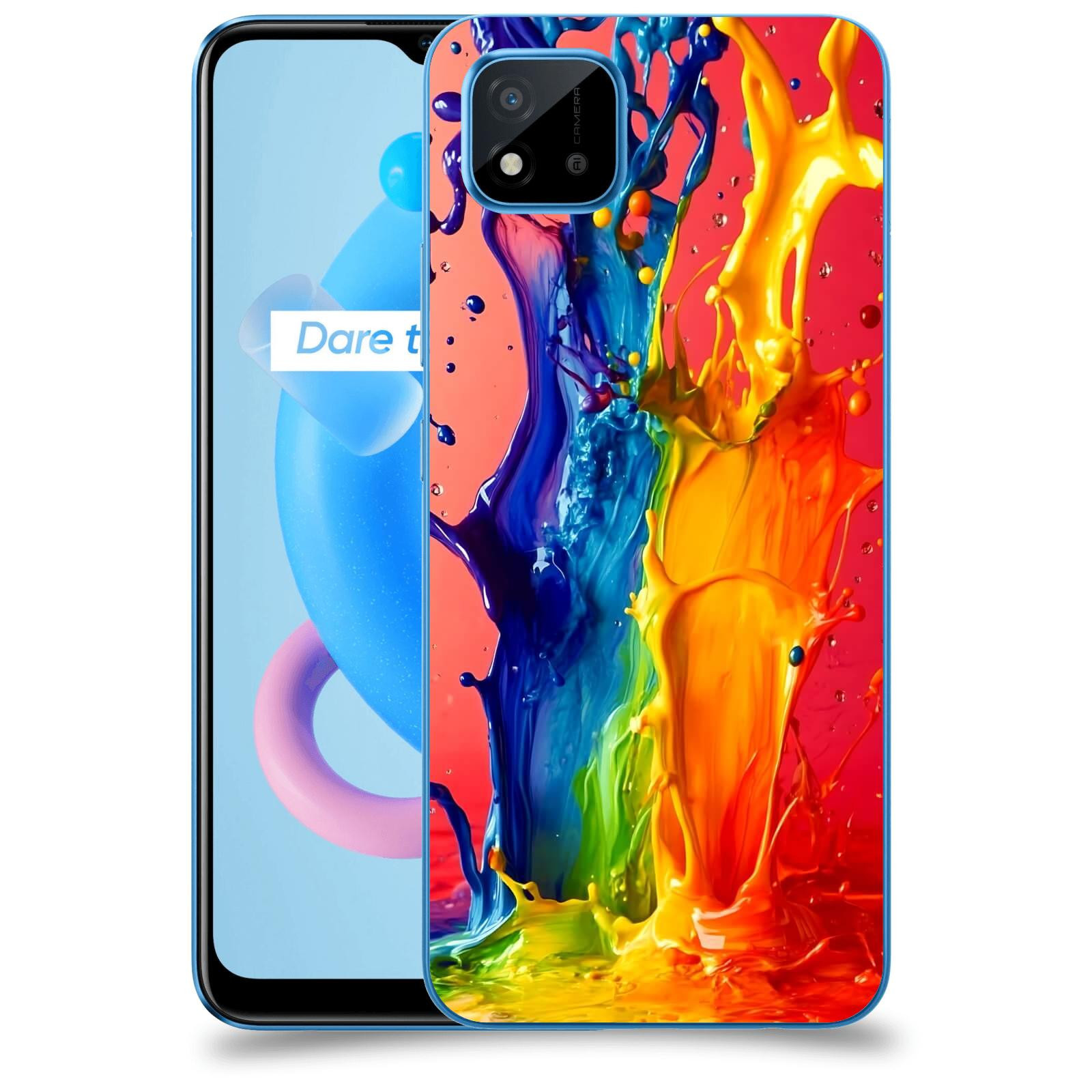 ACOVER Kryt na mobil Realme C11 (2021) - Energie a Srážka