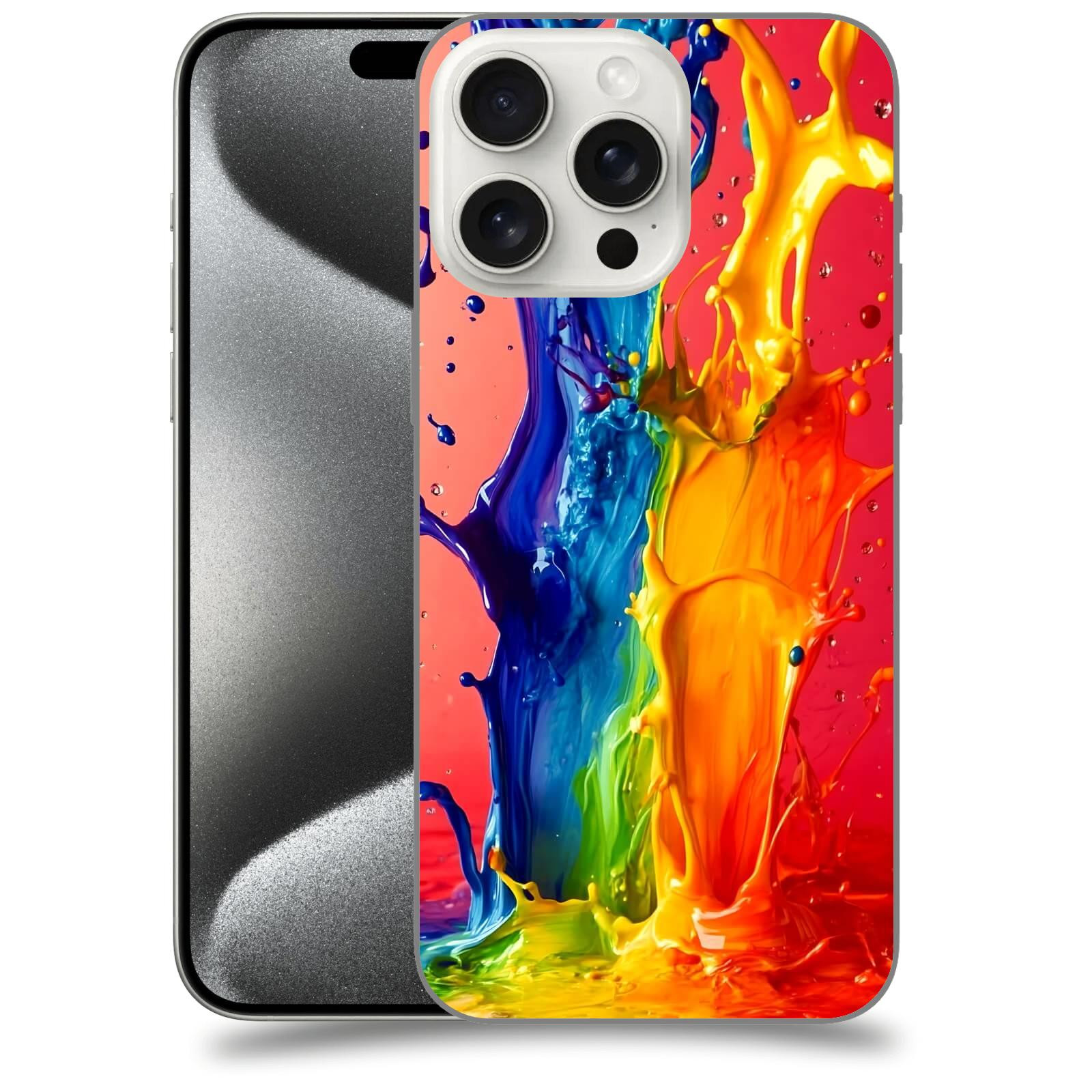 ACOVER Kryt na mobil Apple iPhone 15 pro max - Energie a Srážka