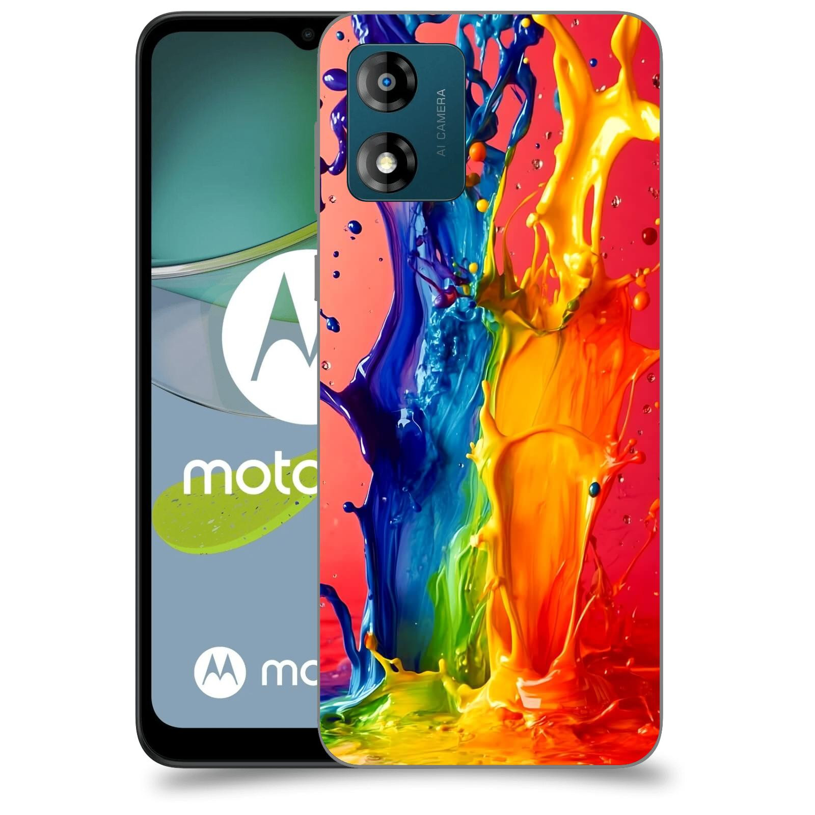 ACOVER Kryt na mobil Motorola Moto E13 - Energie a Srážka