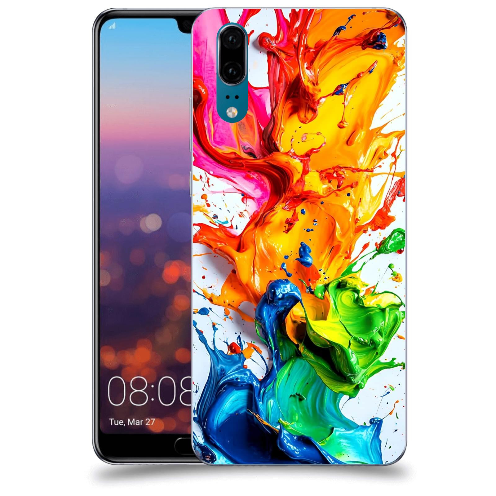 ACOVER Kryt na mobil Huawei P20 - Exploze a Dynamika