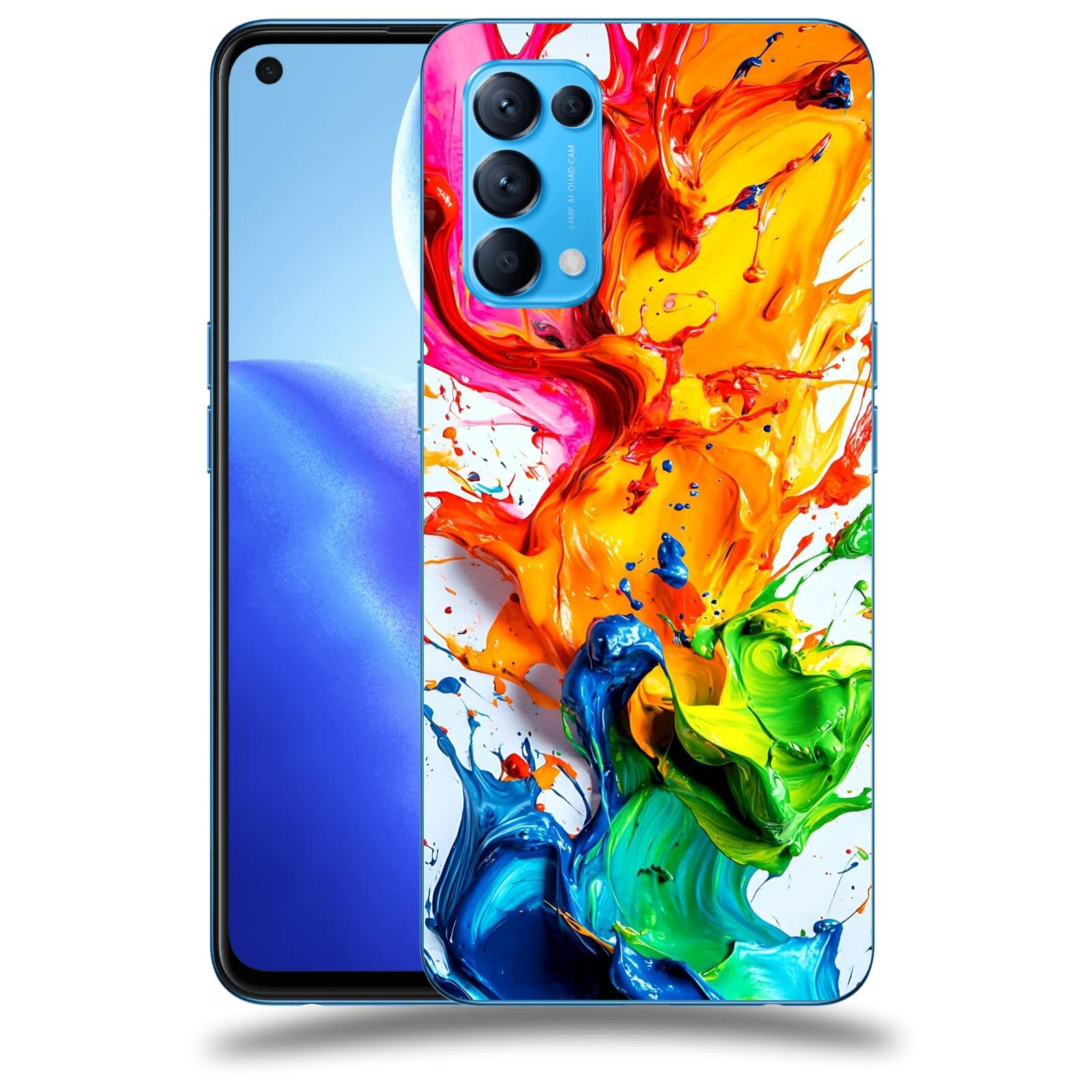 ACOVER Kryt na mobil OPPO Reno 5 5G - Exploze a Dynamika