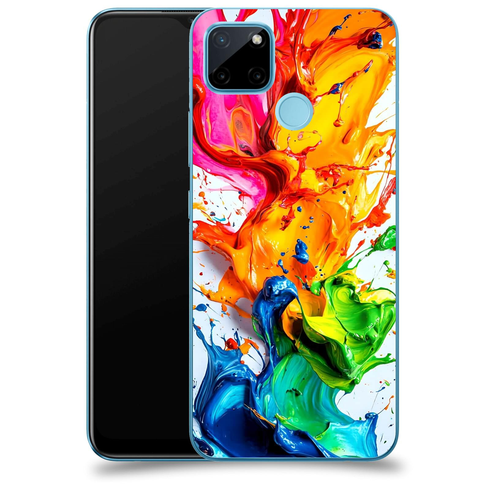 ACOVER Kryt na mobil Realme C21Y - Exploze a Dynamika