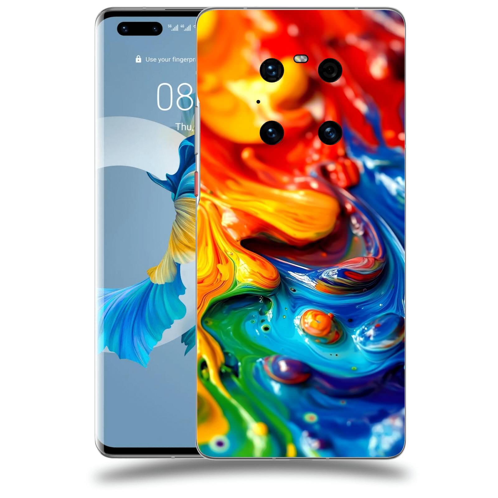 ACOVER Kryt na mobil Huawei Mate 40 Pro - Exploze a Energie