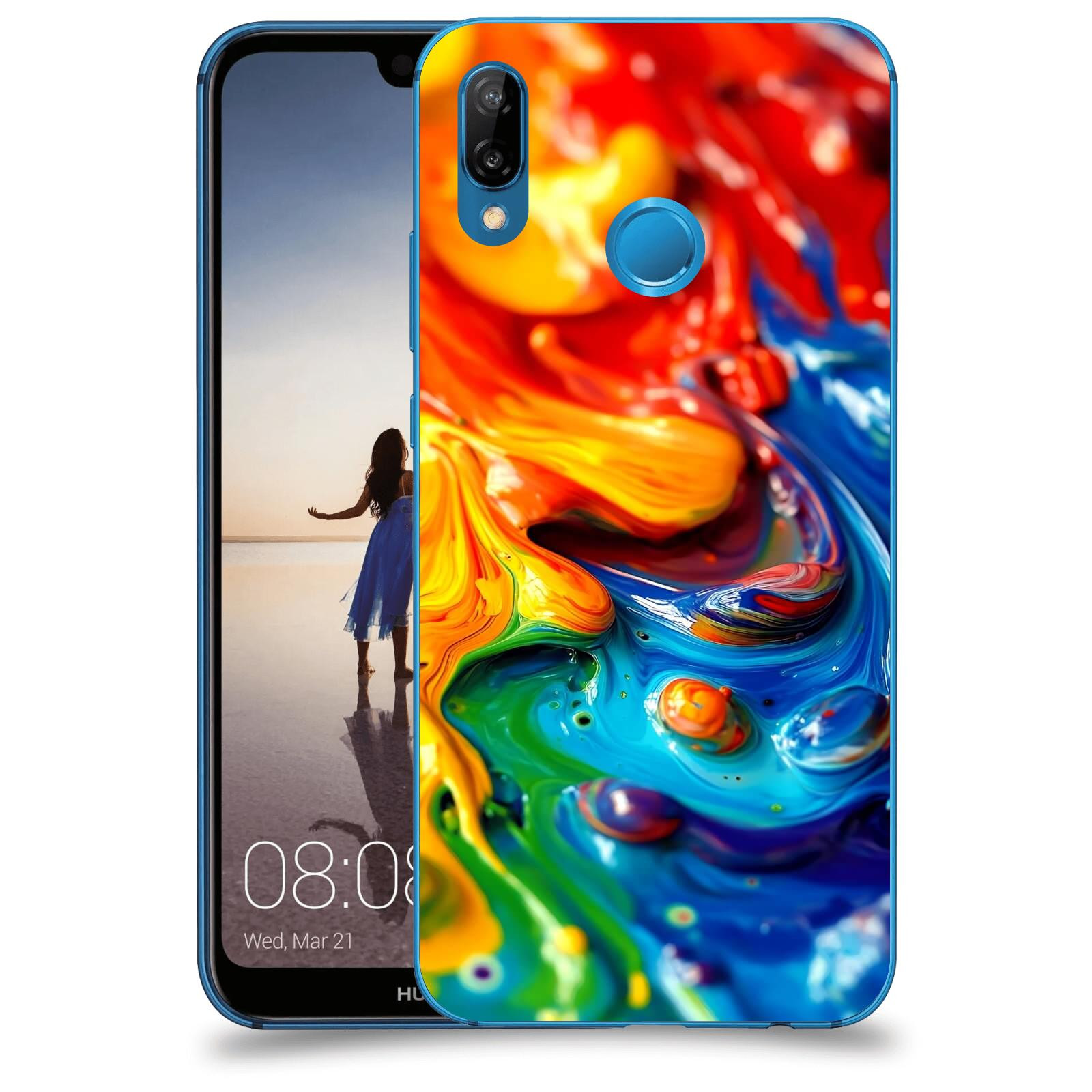 ACOVER Kryt na mobil Huawei P20 Lite - Exploze a Energie