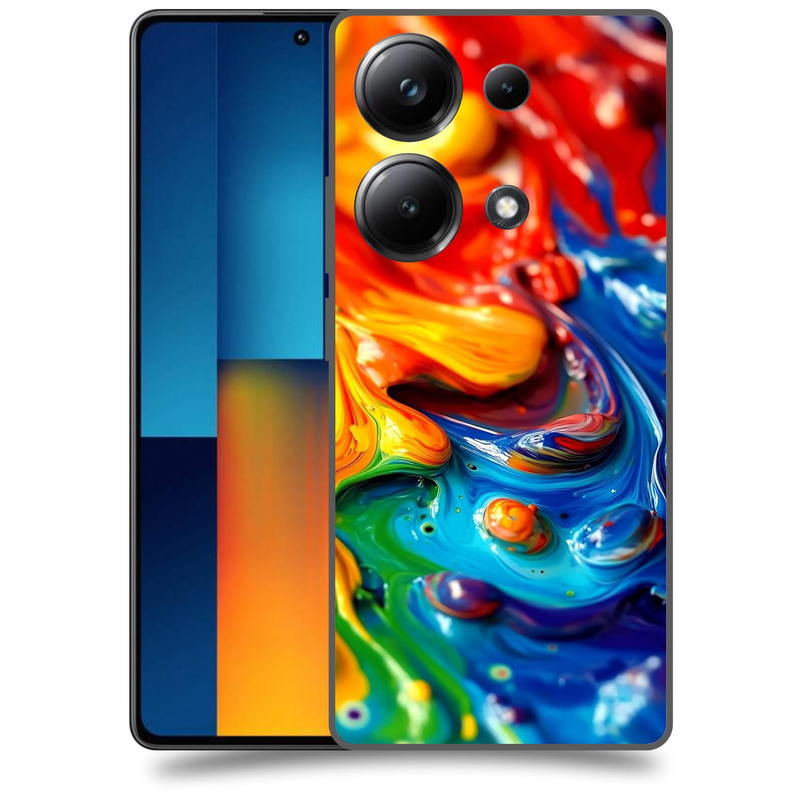 ACOVER Kryt na mobil Poco M6 - Exploze a Energie