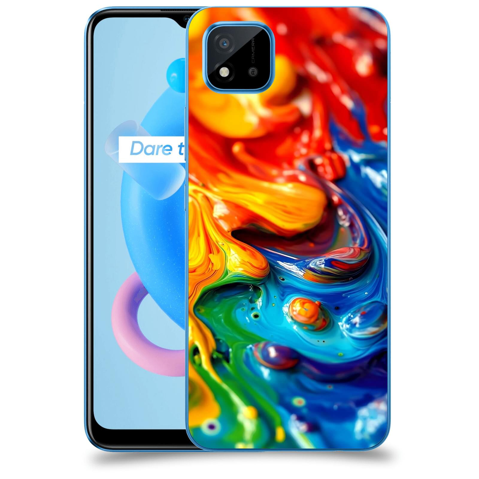 ACOVER Kryt na mobil Realme C11 (2021) - Exploze a Energie