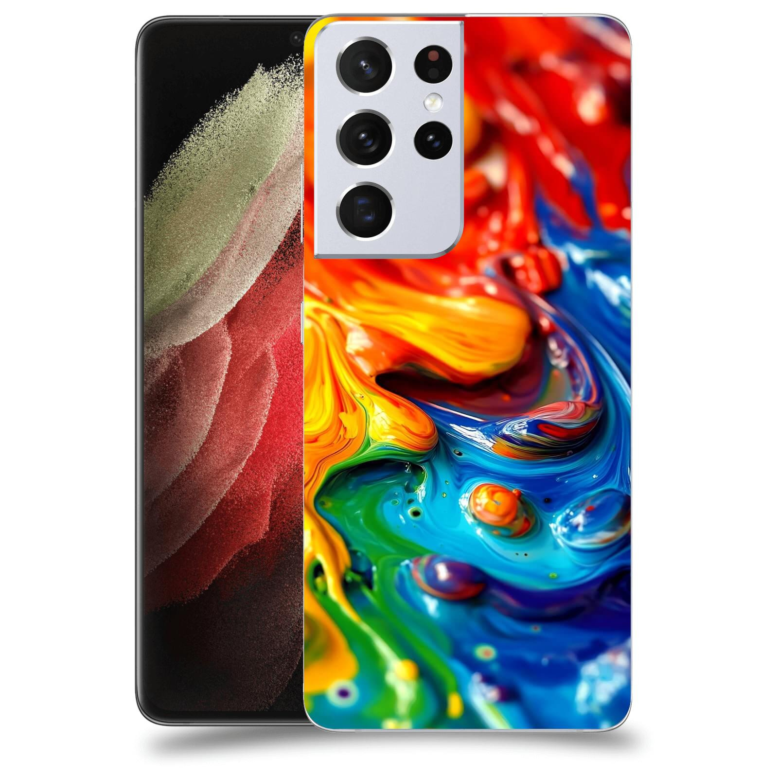 ACOVER Kryt na mobil Samsung Galaxy S21 Ultra 5G G998B - Exploze a Energie
