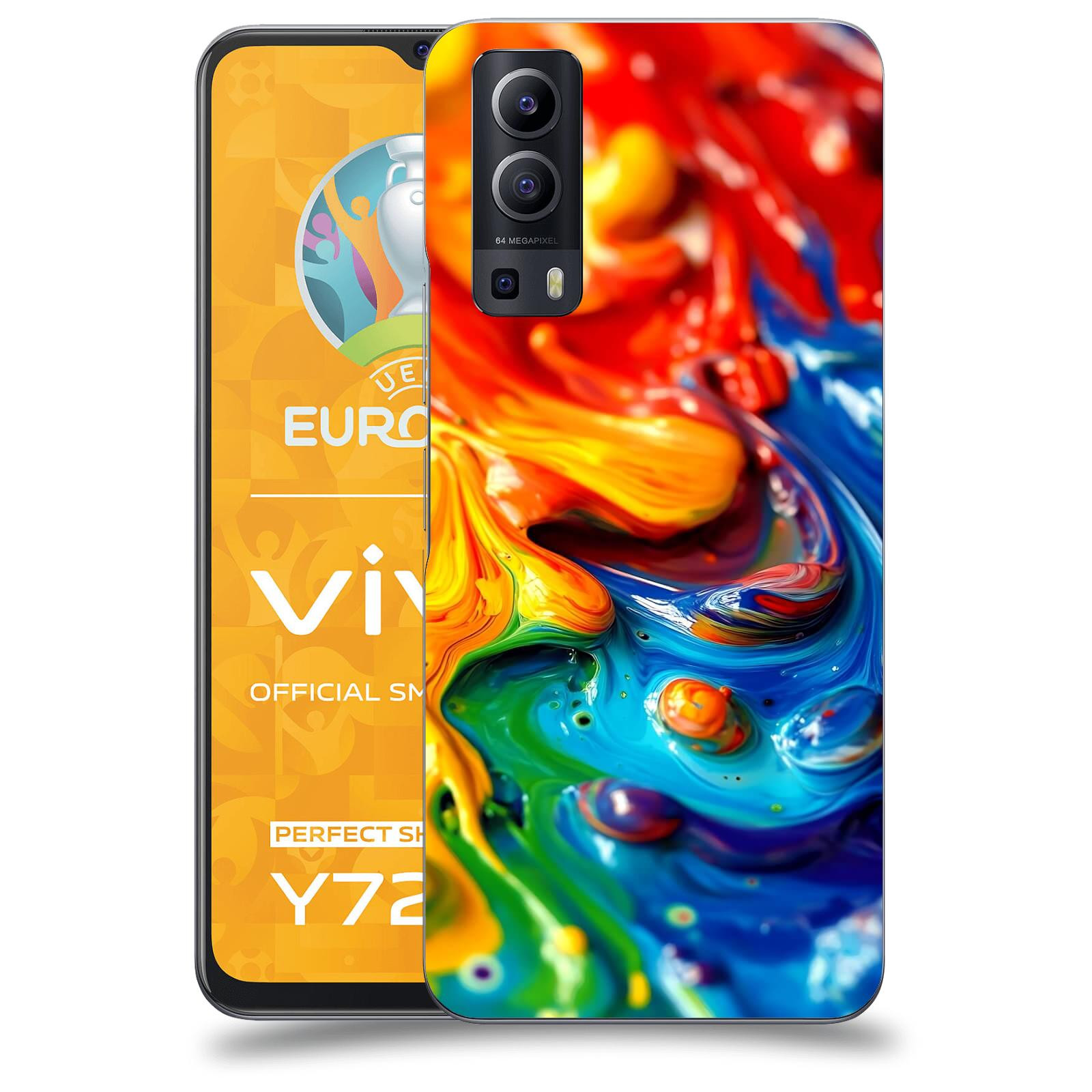 ACOVER Kryt na mobil Vivo Y72 5G - Exploze a Energie
