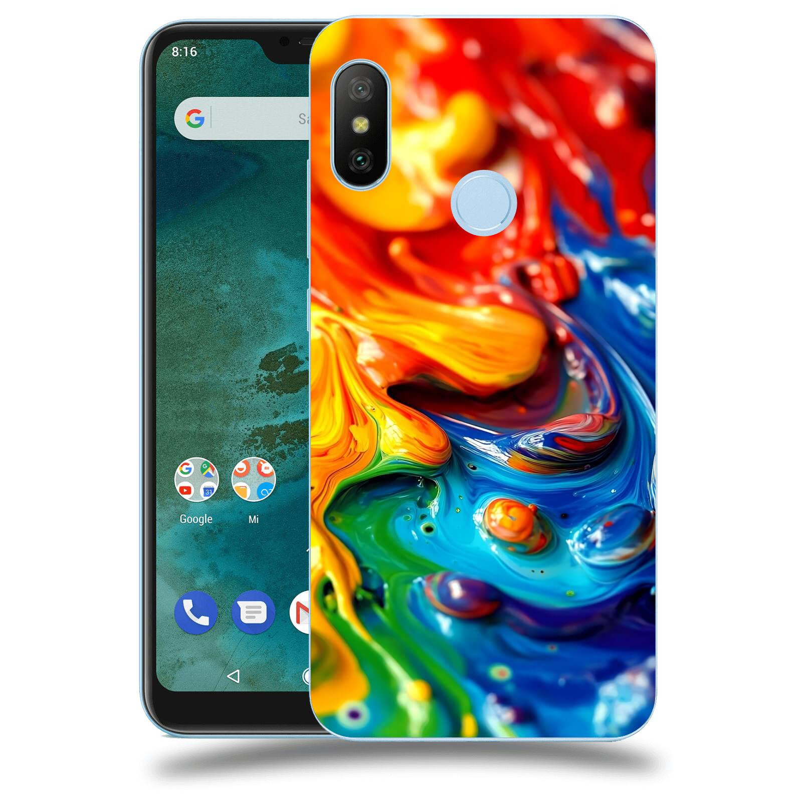 ACOVER Kryt na mobil Xiaomi Mi A2 Lite - Exploze a Energie