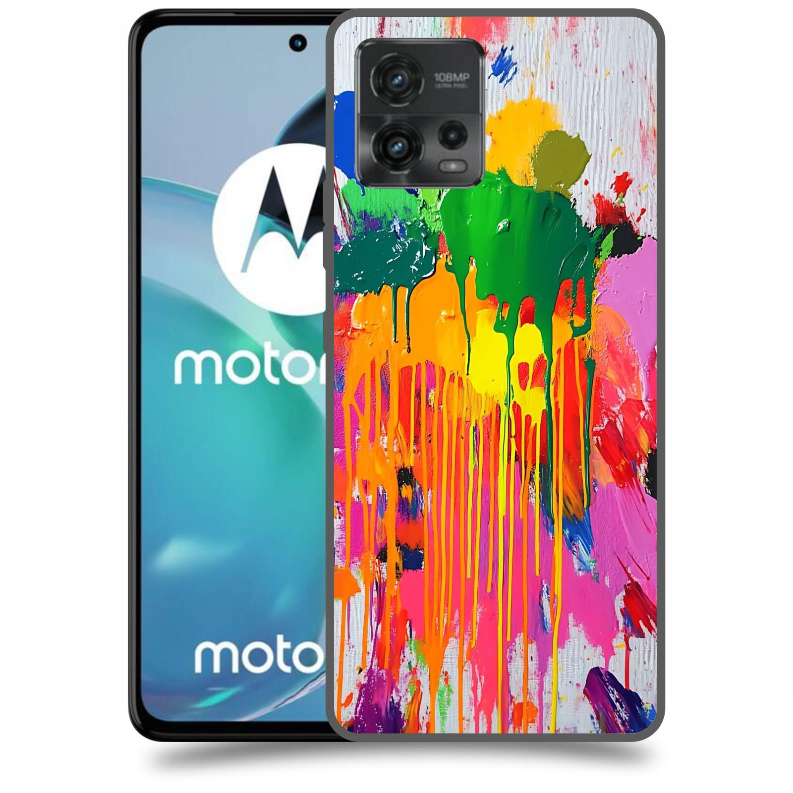 ACOVER Kryt na mobil Motorola Moto G72 - Chaos a Expresivita