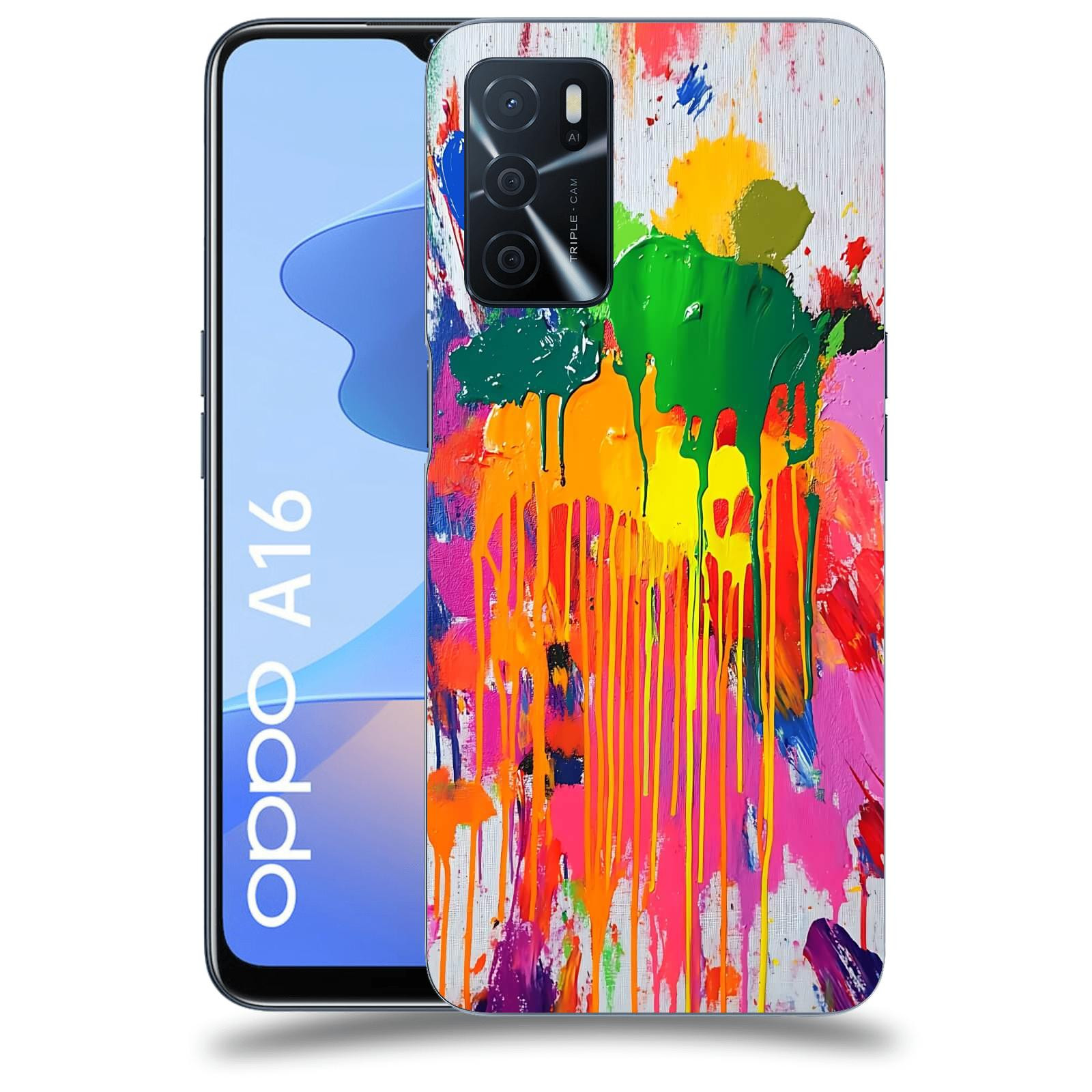 ACOVER Kryt na mobil OPPO A16 - Chaos a Expresivita