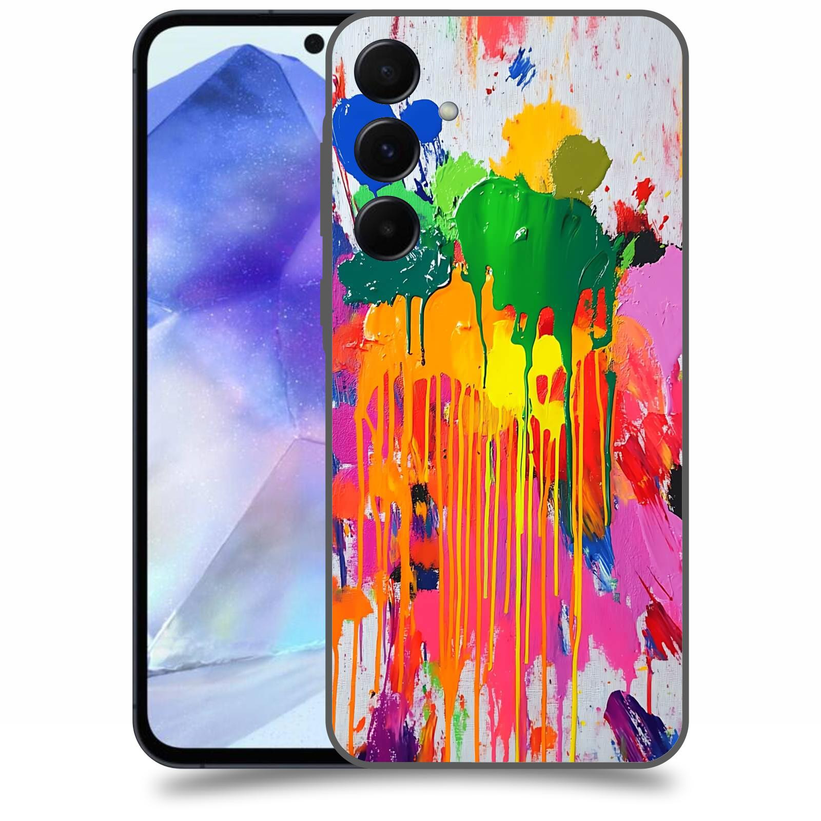 ACOVER Kryt na mobil Samsung Galaxy A55 5G - Chaos a Expresivita