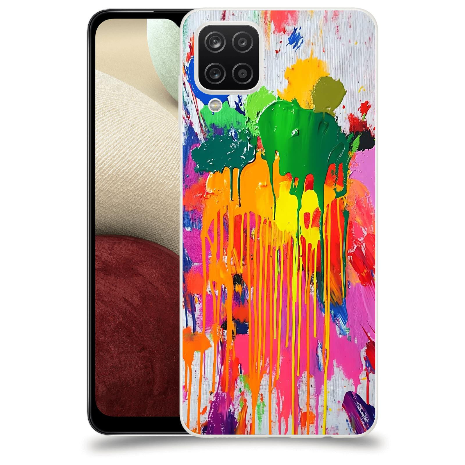 ACOVER Kryt na mobil Samsung Galaxy A12 A125F - Chaos a Expresivita