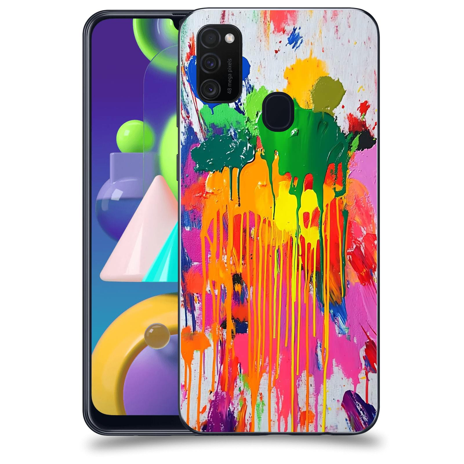 ACOVER Kryt na mobil Samsung Galaxy M21 M215F - Chaos a Expresivita