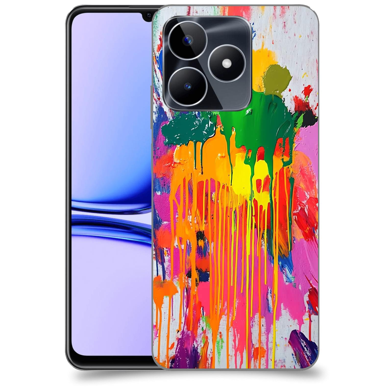 ACOVER Kryt na mobil Realme C53 - Chaos a Expresivita