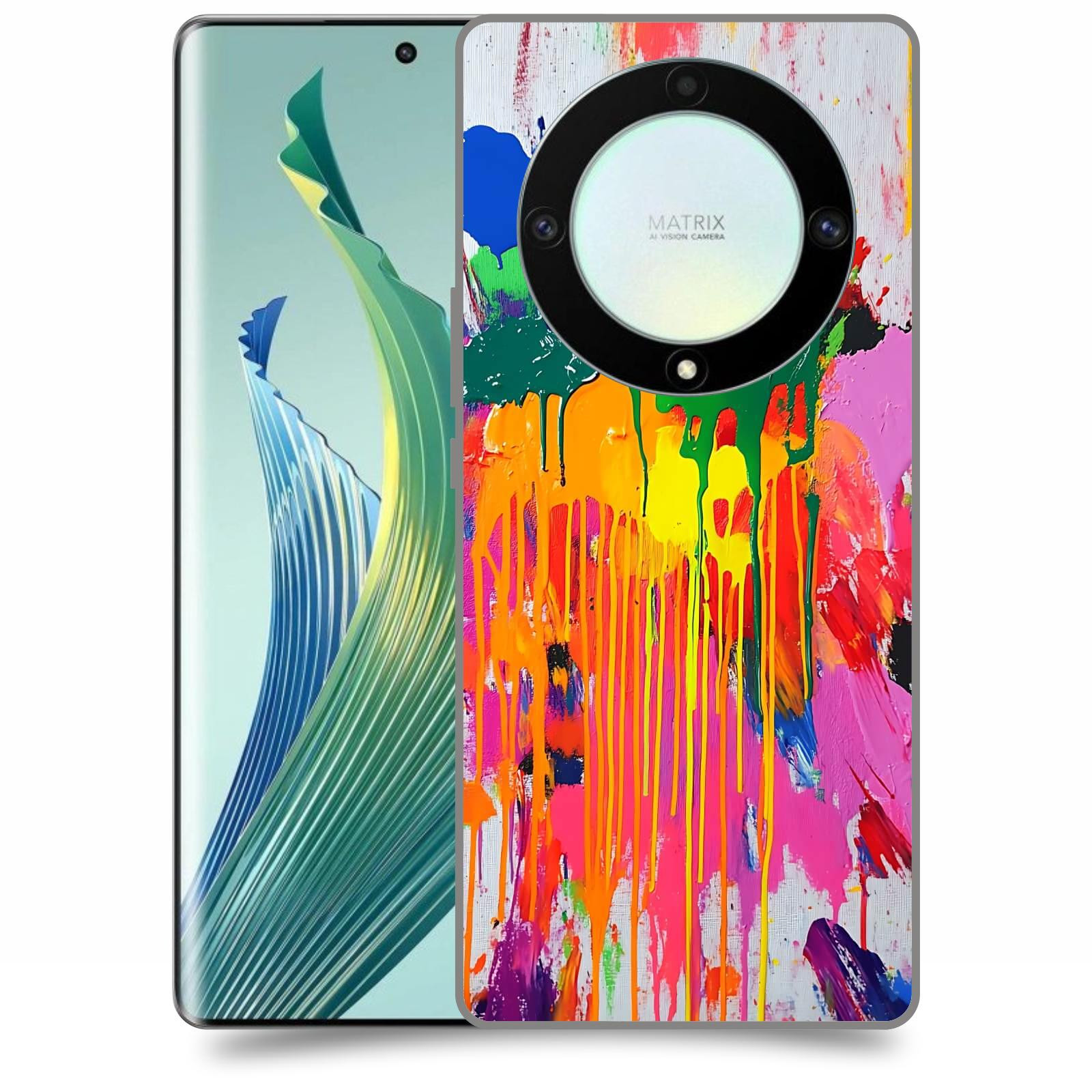 ACOVER Kryt na mobil Honor Magic 5 Lite 5G - Chaos a Expresivita