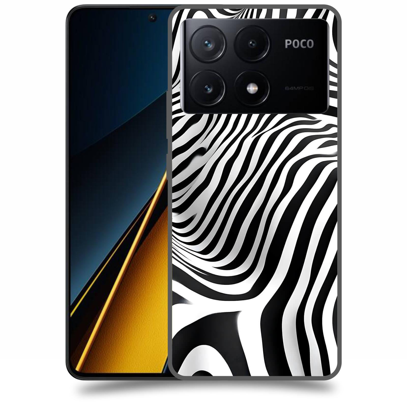 ACOVER Kryt na mobil Poco X6 Pro 5G - Iluze a Dynamika