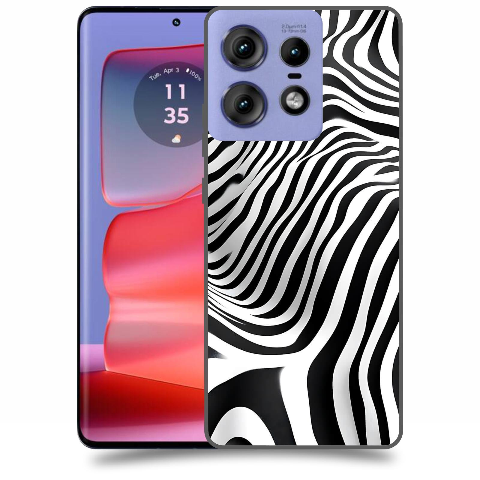 ACOVER Kryt na mobil Motorola Edge 50 Pro - Iluze a Dynamika