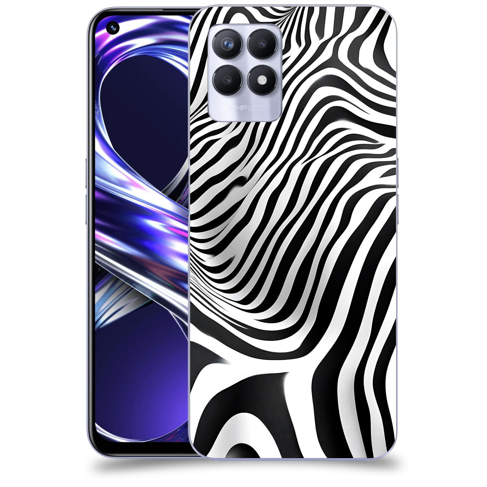 ACOVER Kryt na mobil Realme 8i - Iluze a Dynamika