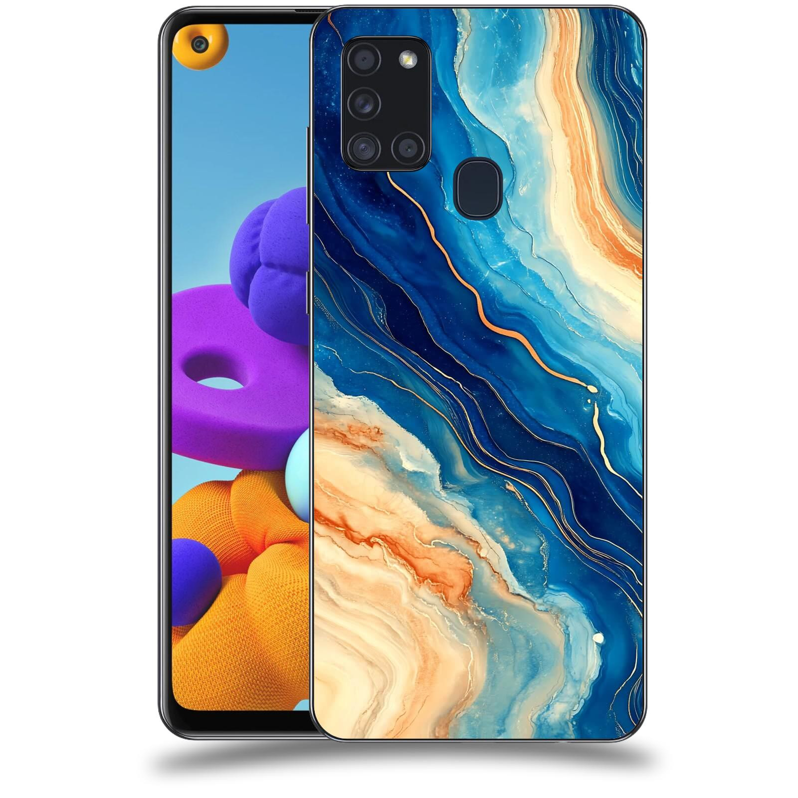 ACOVER Kryt na mobil Samsung Galaxy A21s - Kosmos a Proudění