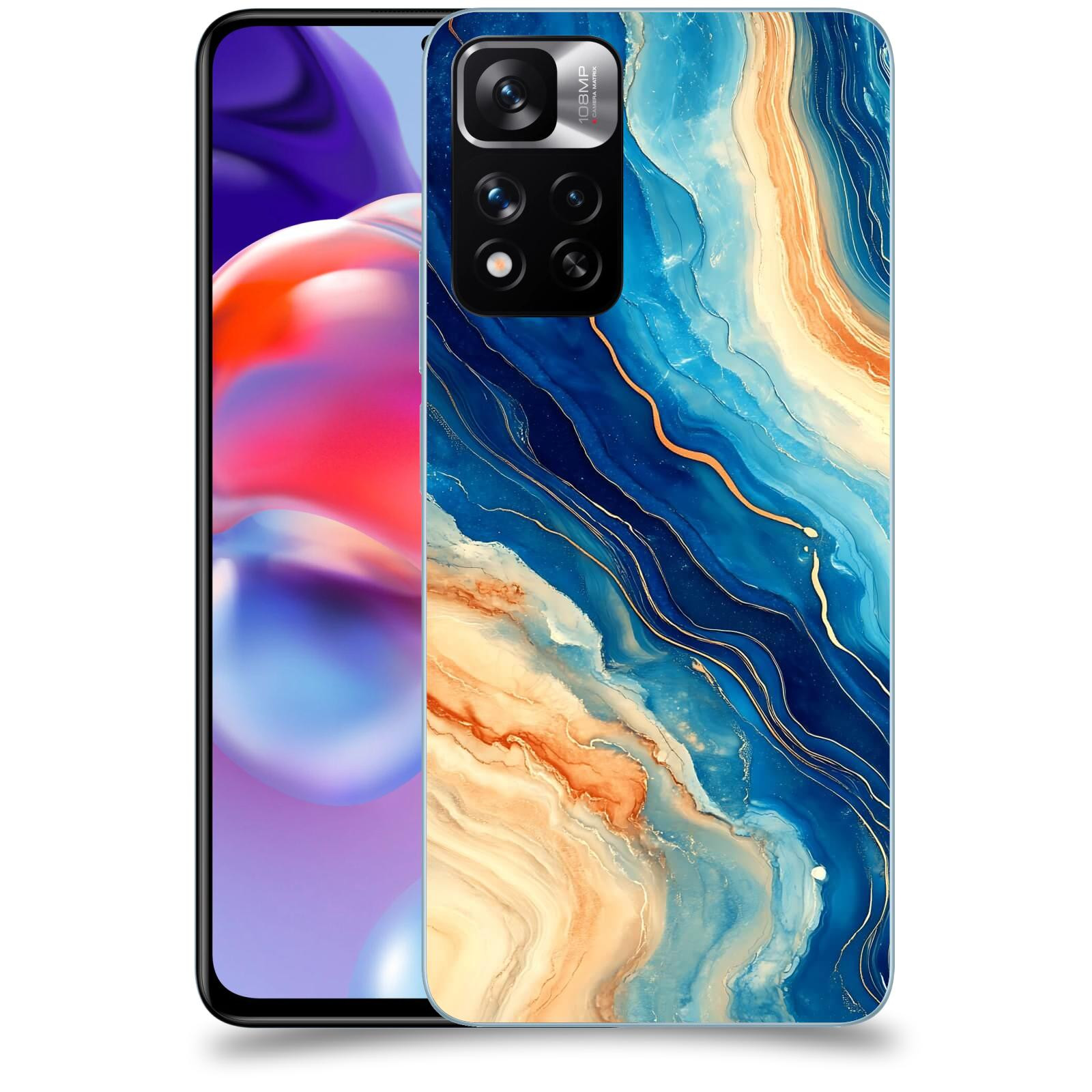 ACOVER Kryt na mobil Xiaomi Redmi Note 11 Pro+ 5G - Kosmos a Proudění