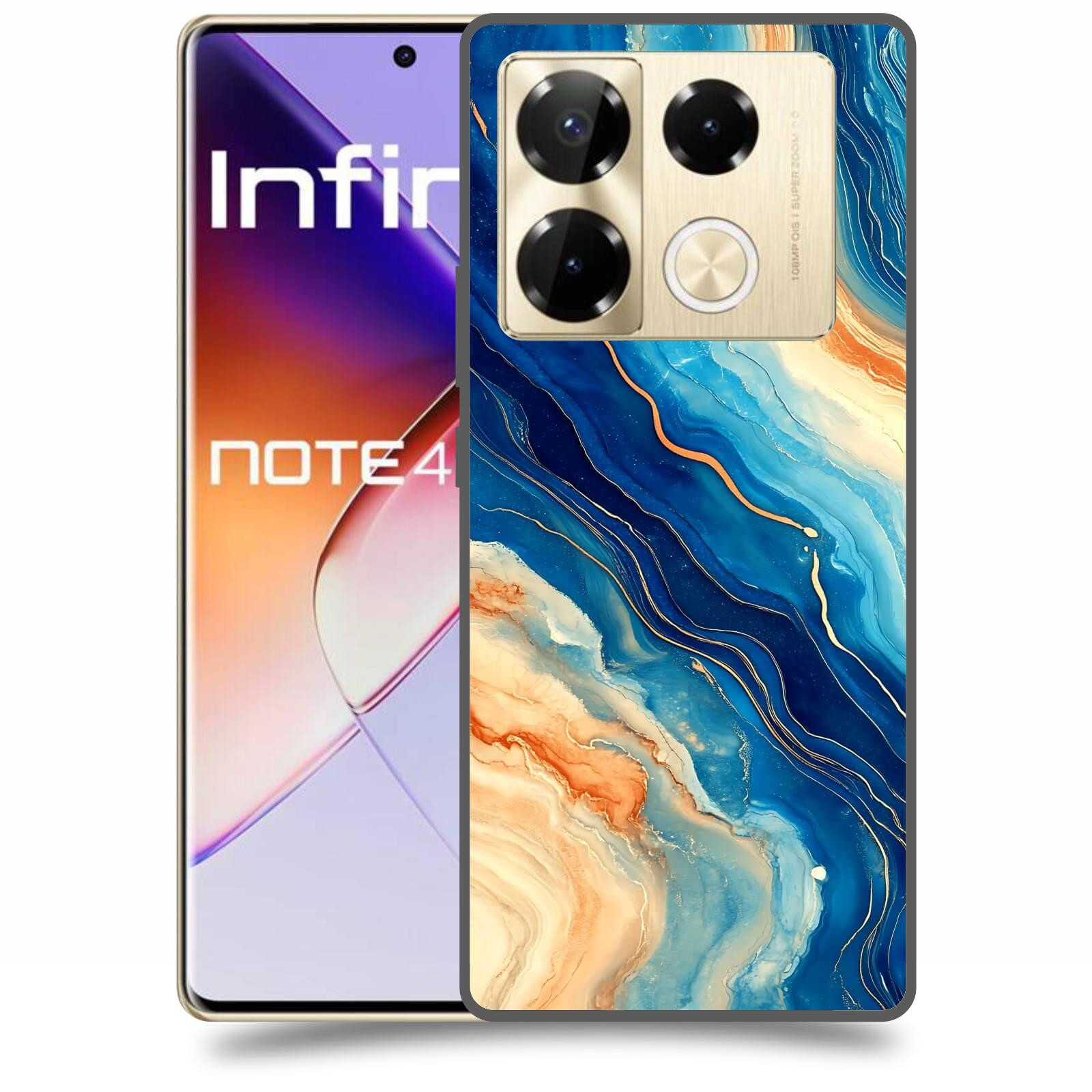 ACOVER Kryt na mobil Infinix Note 40 PRO - Kosmos a Proudění