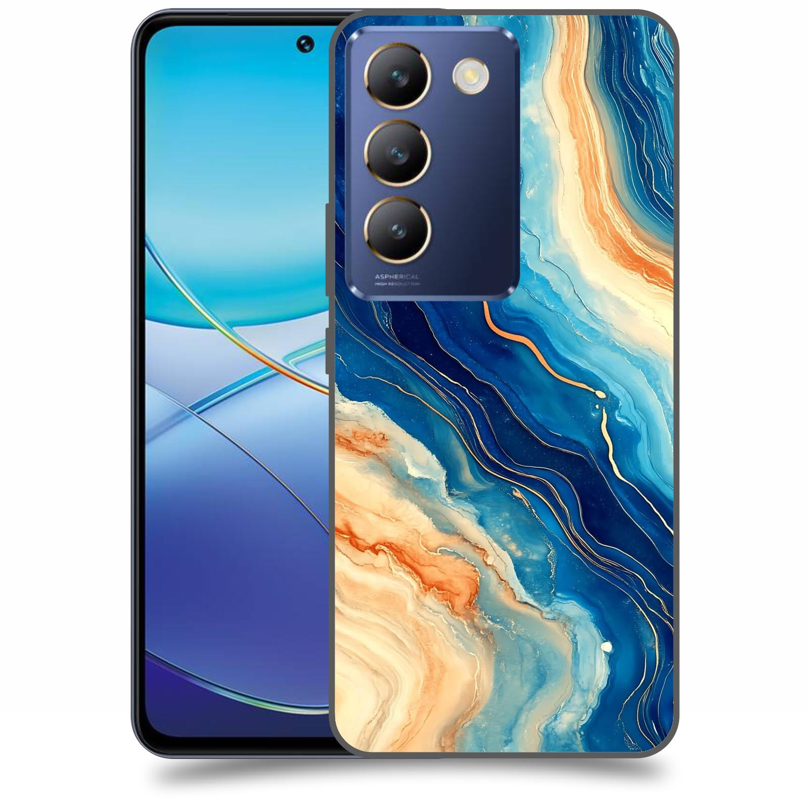 ACOVER Kryt na mobil Vivo V40SE - Kosmos a Proudění