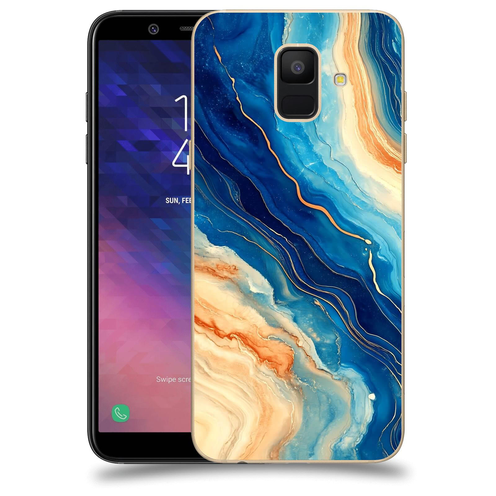 ACOVER Kryt na mobil Samsung Galaxy A6 A600F - Kosmos a Proudění