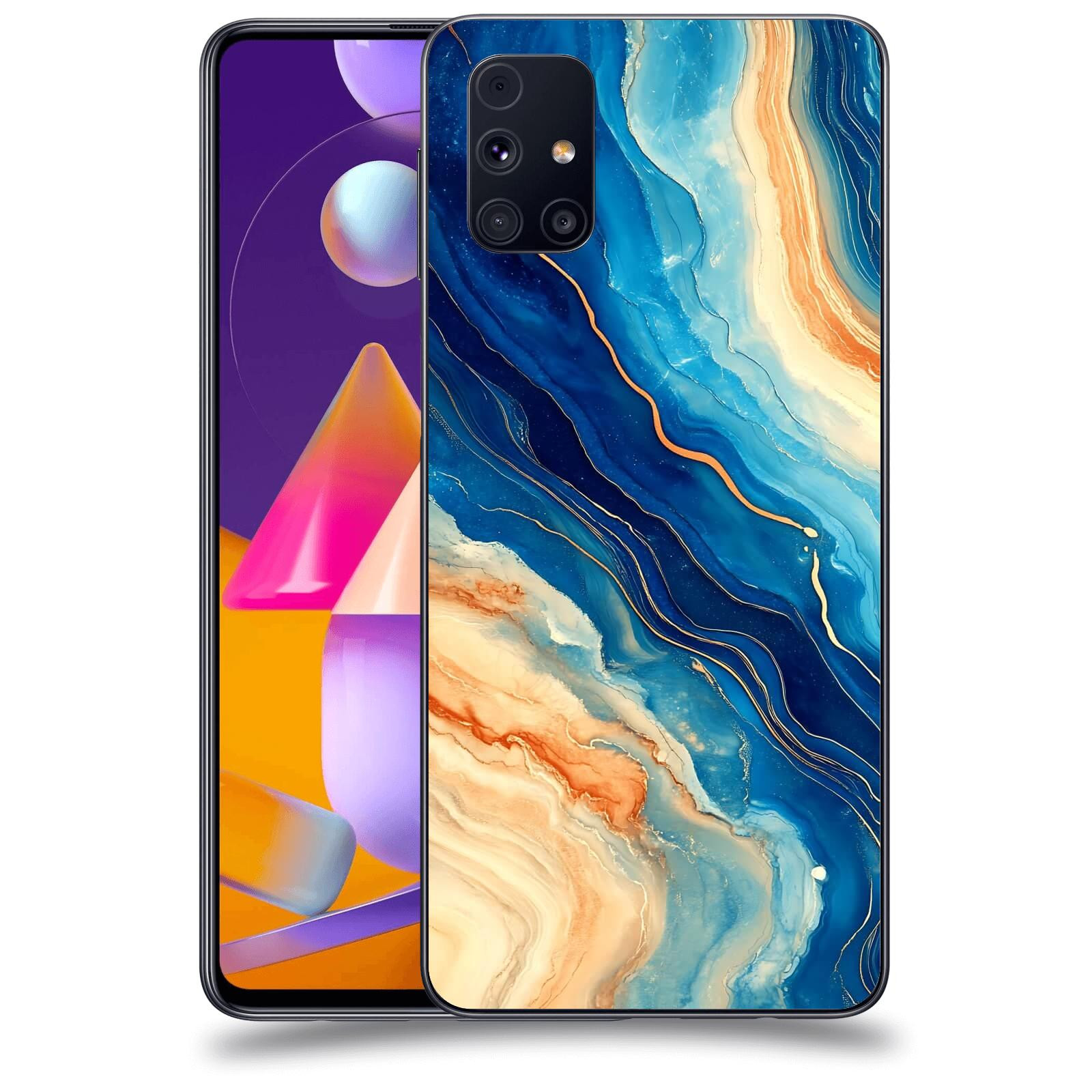 ACOVER Kryt na mobil Samsung Galaxy M31s - Kosmos a Proudění
