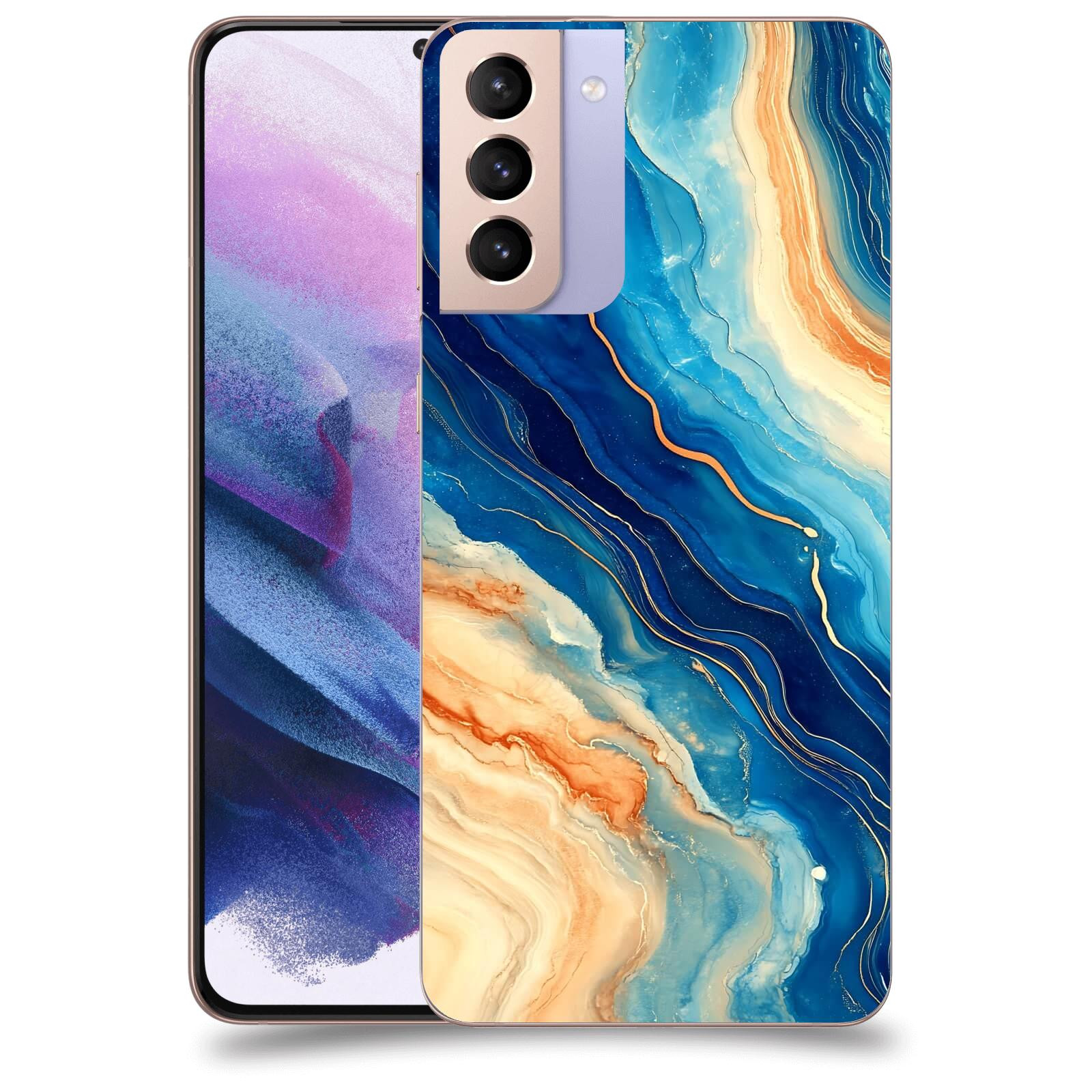 ACOVER Kryt na mobil Samsung Galaxy S21+ G996F - Kosmos a Proudění