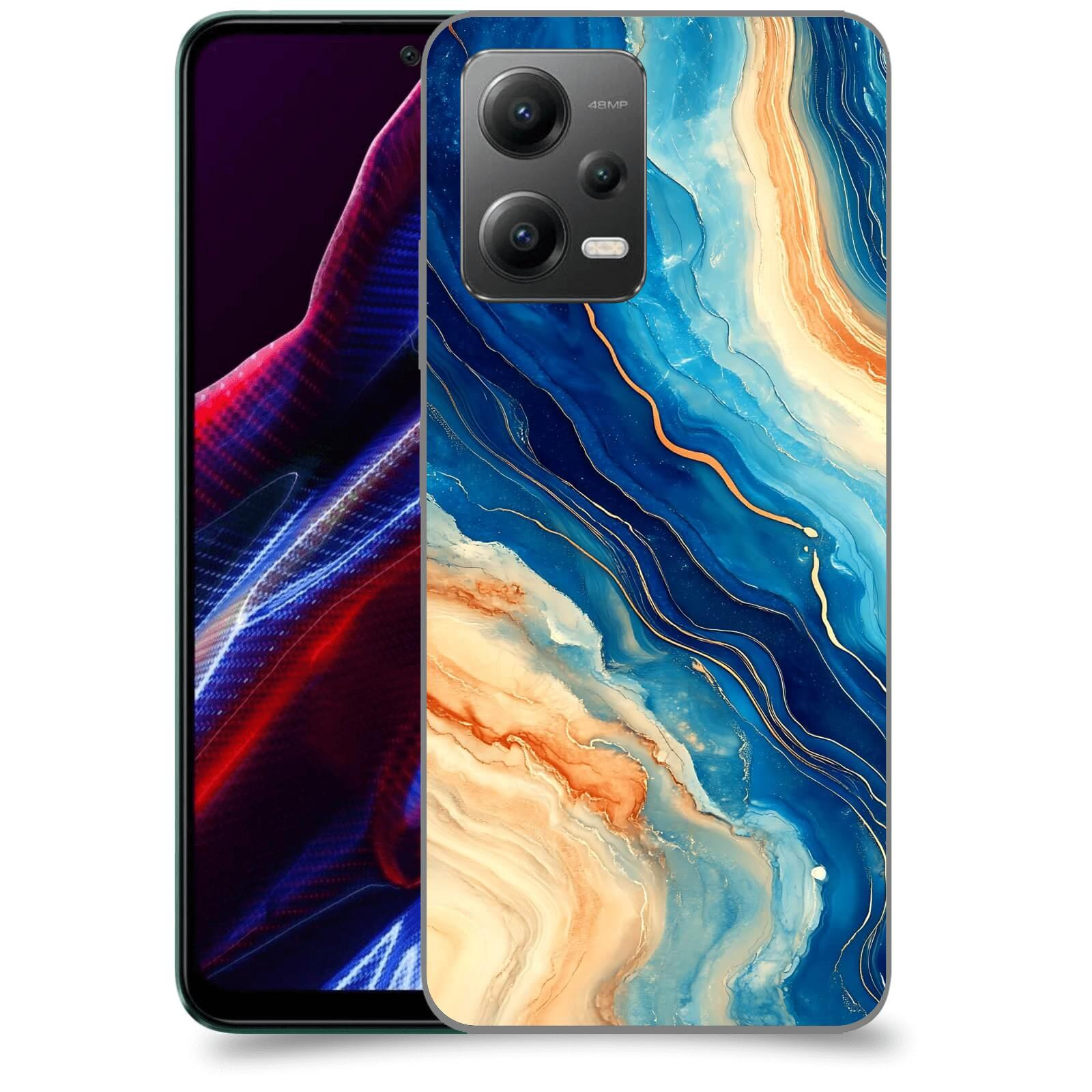 ACOVER Kryt na mobil Xiaomi Poco X5 - Kosmos a Proudění