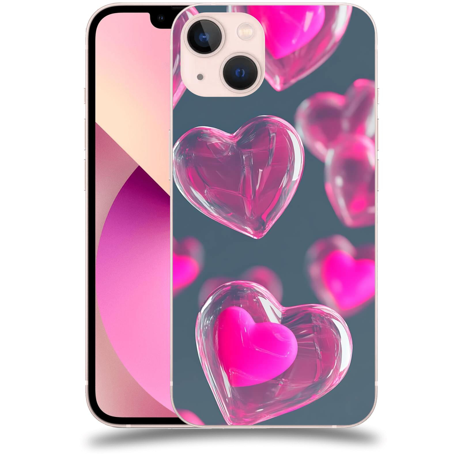 ACOVER Kryt na mobil Apple iPhone 13 - Láska a Jemnost