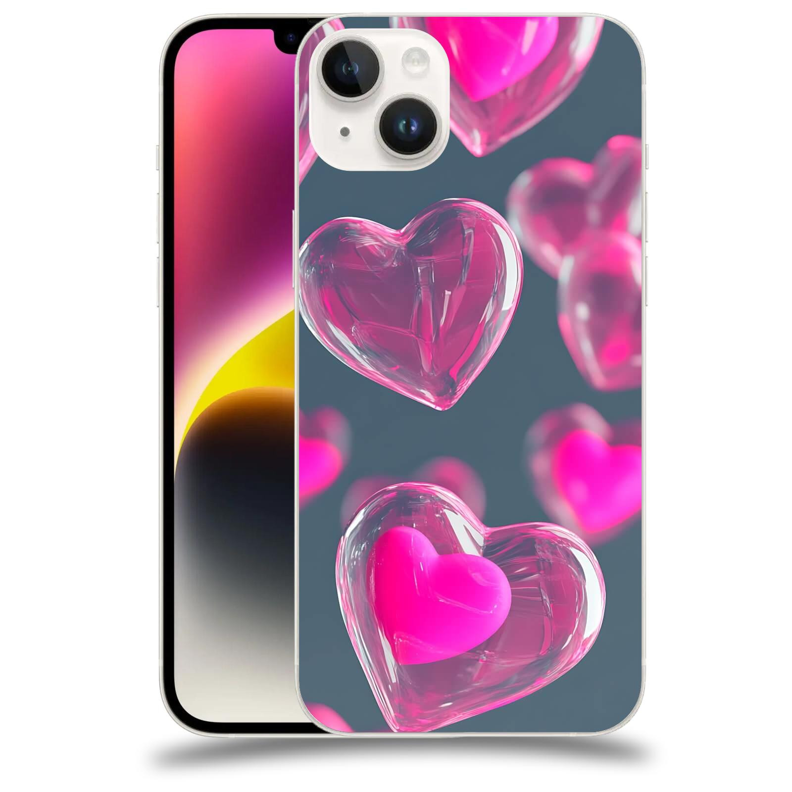 ACOVER Kryt na mobil Apple iPhone 14 Plus - Láska a Jemnost