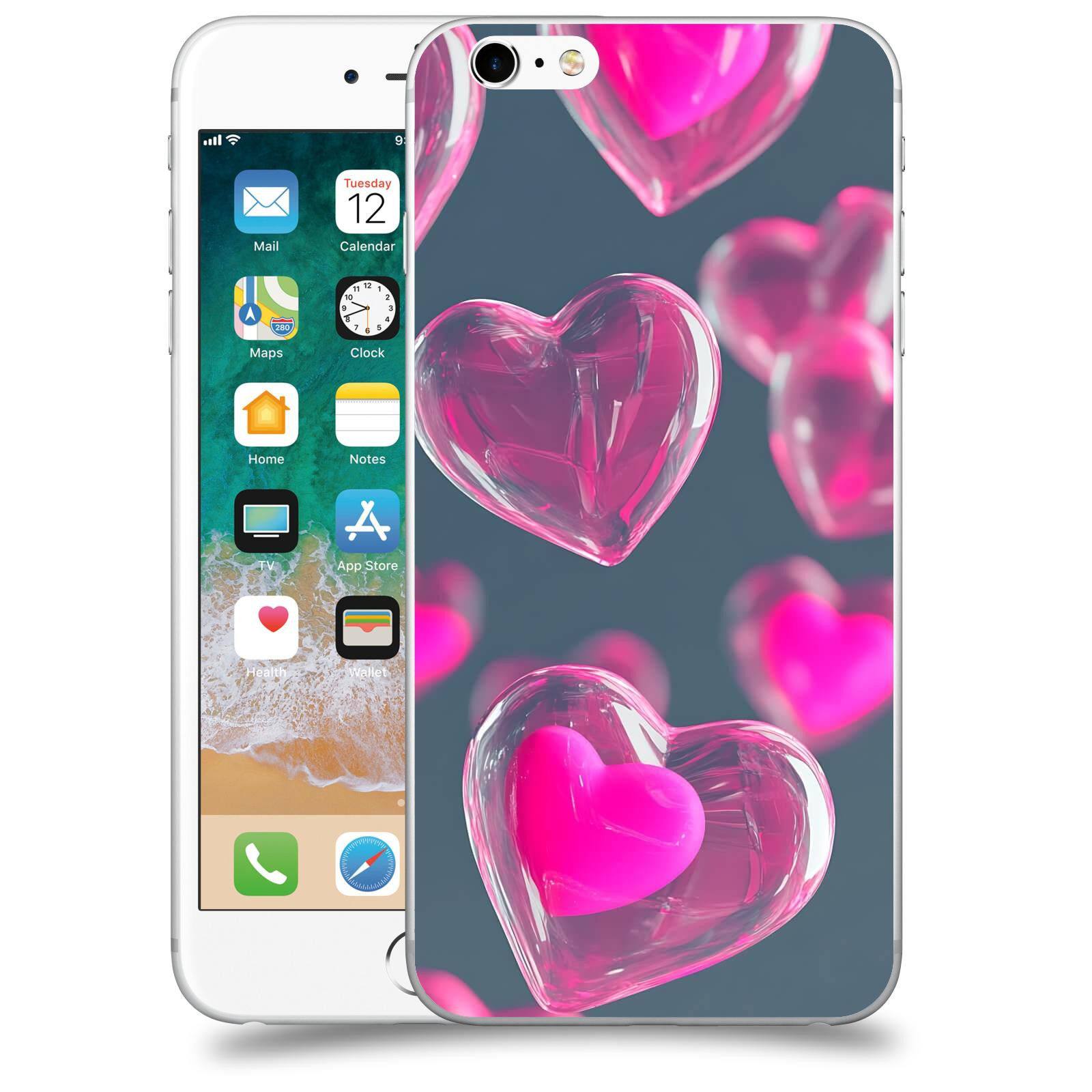 ACOVER Kryt na mobil Apple iPhone 6 Plus/6S Plus - Láska a Jemnost