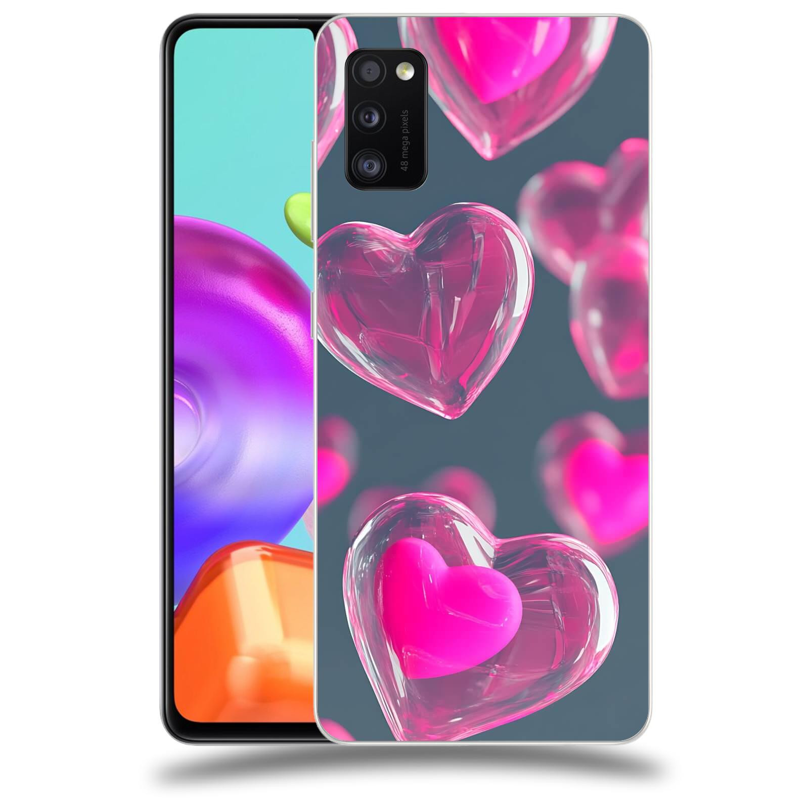ACOVER Kryt na mobil Samsung Galaxy A41 A415F - Láska a Jemnost
