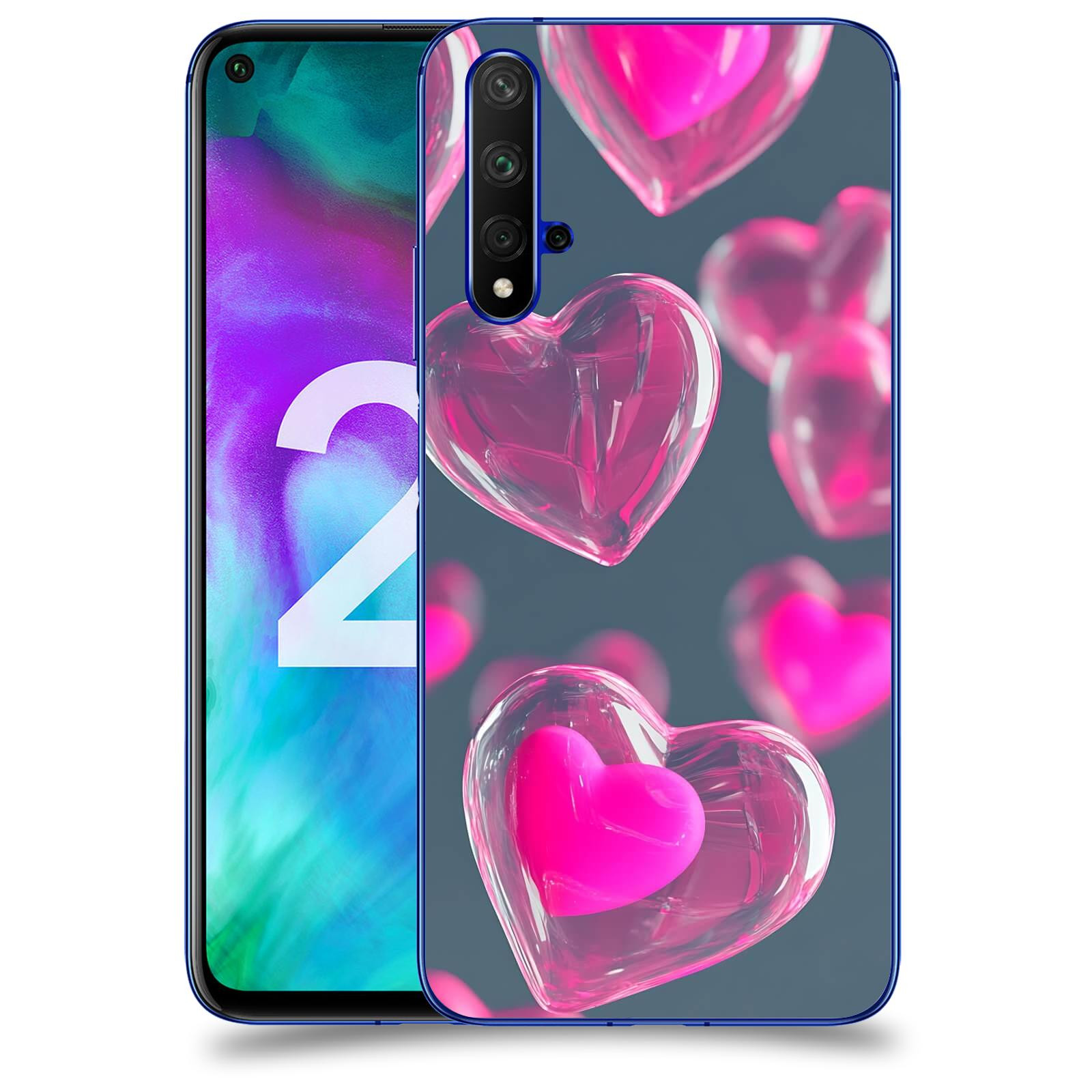 ACOVER Kryt na mobil Honor 20 - Láska a Jemnost