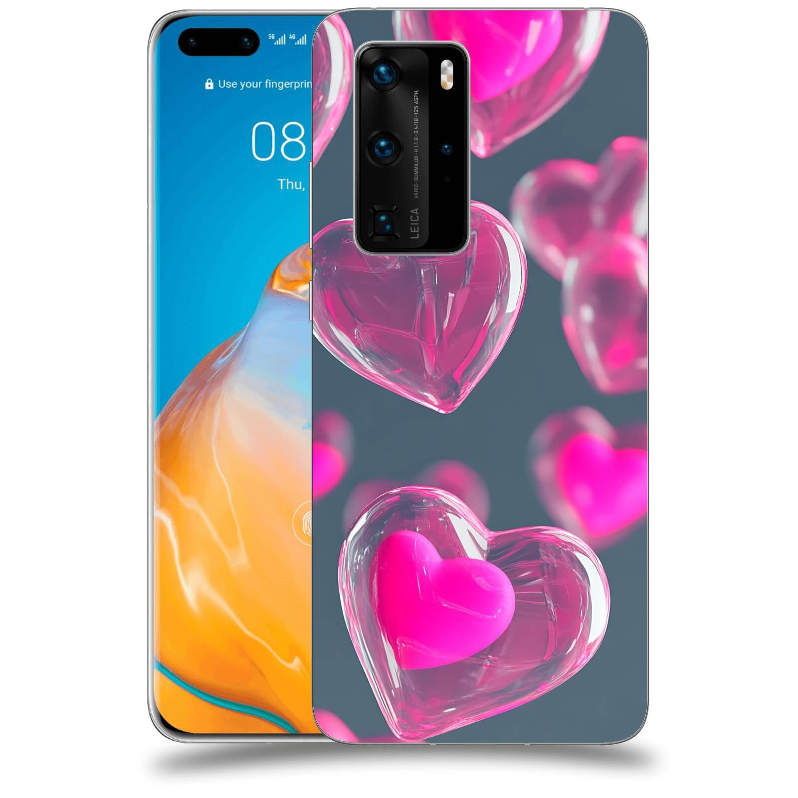 ACOVER Kryt na mobil Huawei P40 - Láska a Jemnost