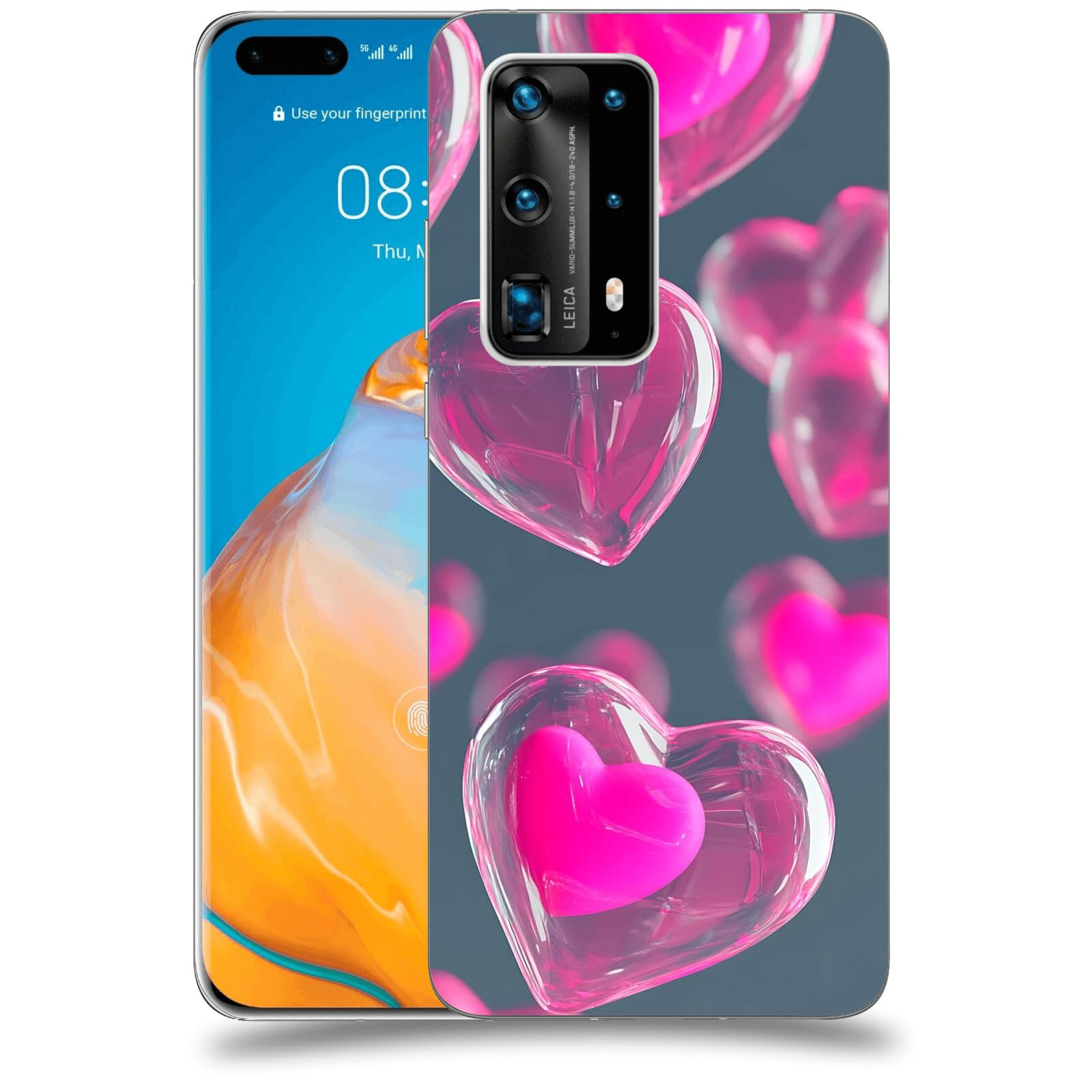 ACOVER Kryt na mobil Huawei P40 Pro - Láska a Jemnost